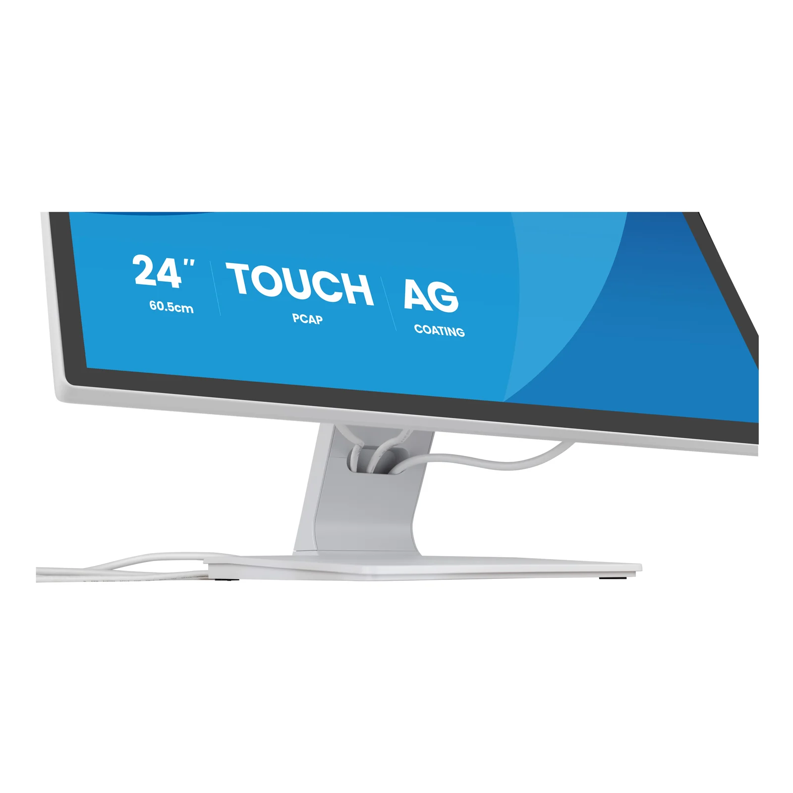 iiyama T2452MSC-W2AG écran plat de PC 61 cm (24") 1920 x 1080 pixels Full HD LED Écran tactile Blanc