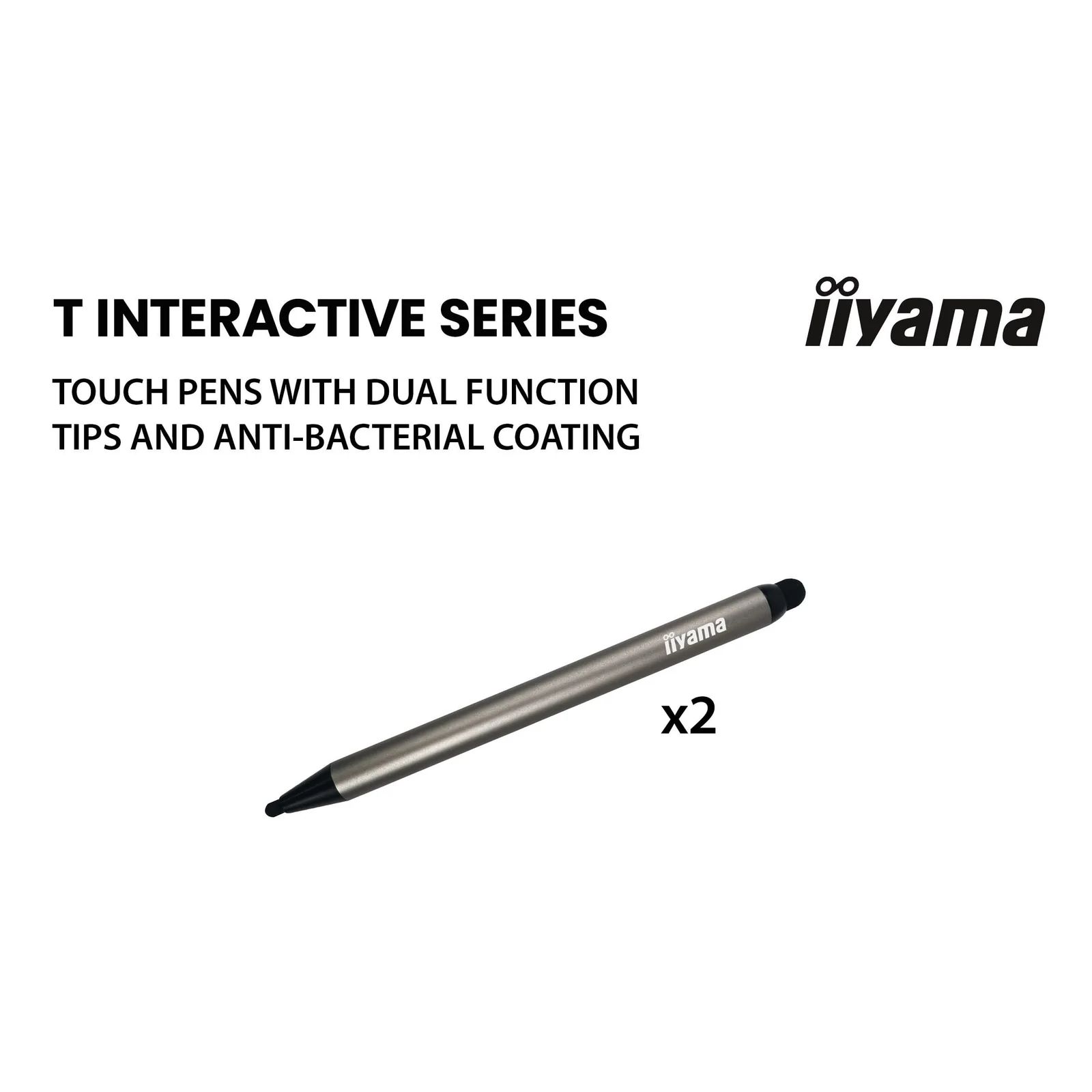 iiyama T4329AS-B1AG écran plat de PC 108 cm (42.5") 3840 x 2160 pixels 4K Ultra HD LED Écran tactile Noir