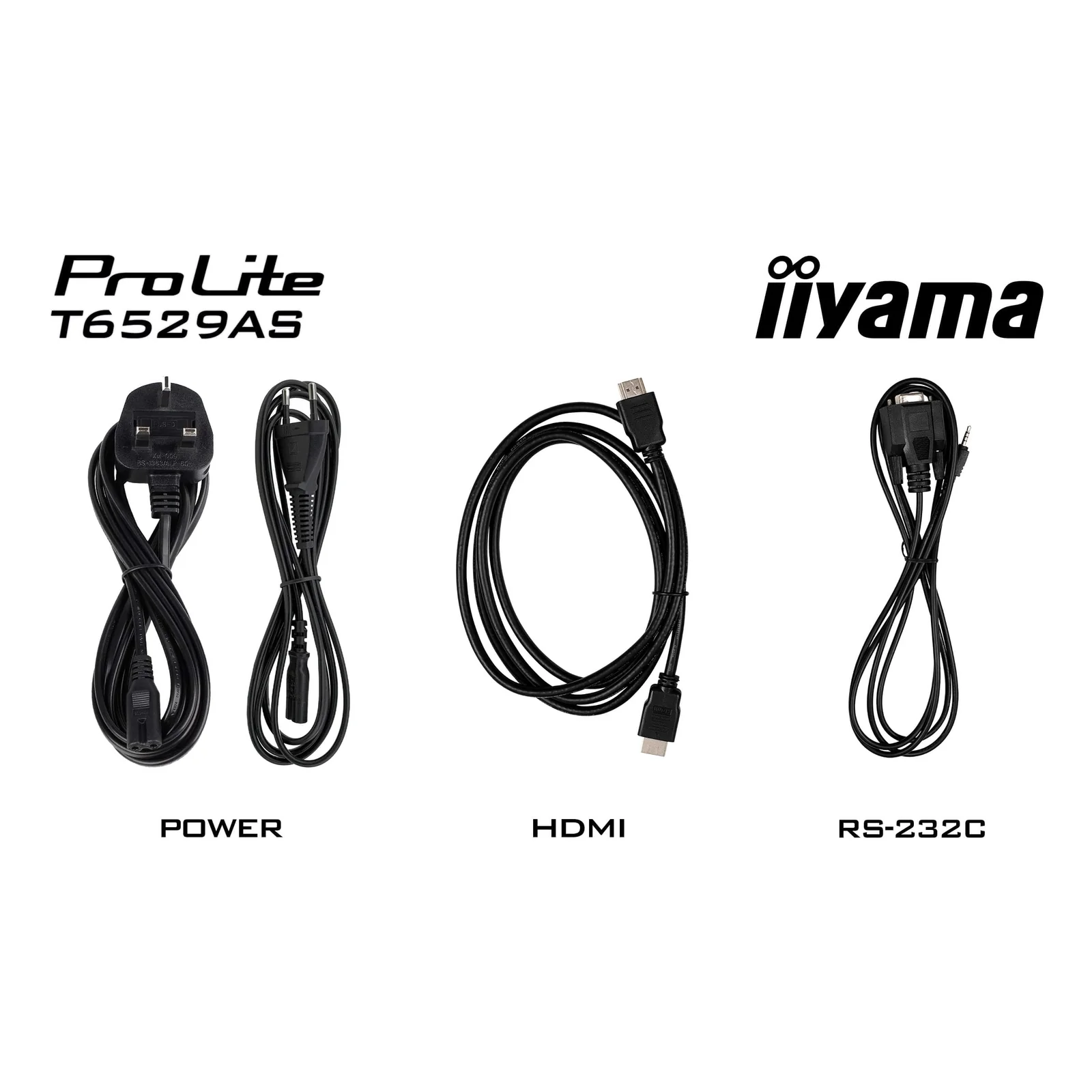 iiyama T6529AS-B1AG Écran d'affichage dynamique En forme de kiosk 163,8 cm (64.5") LED Wifi 420 cd/m² 4K Ultra HD Noir Écran tactile Intégré dans le processeur Android 24/7