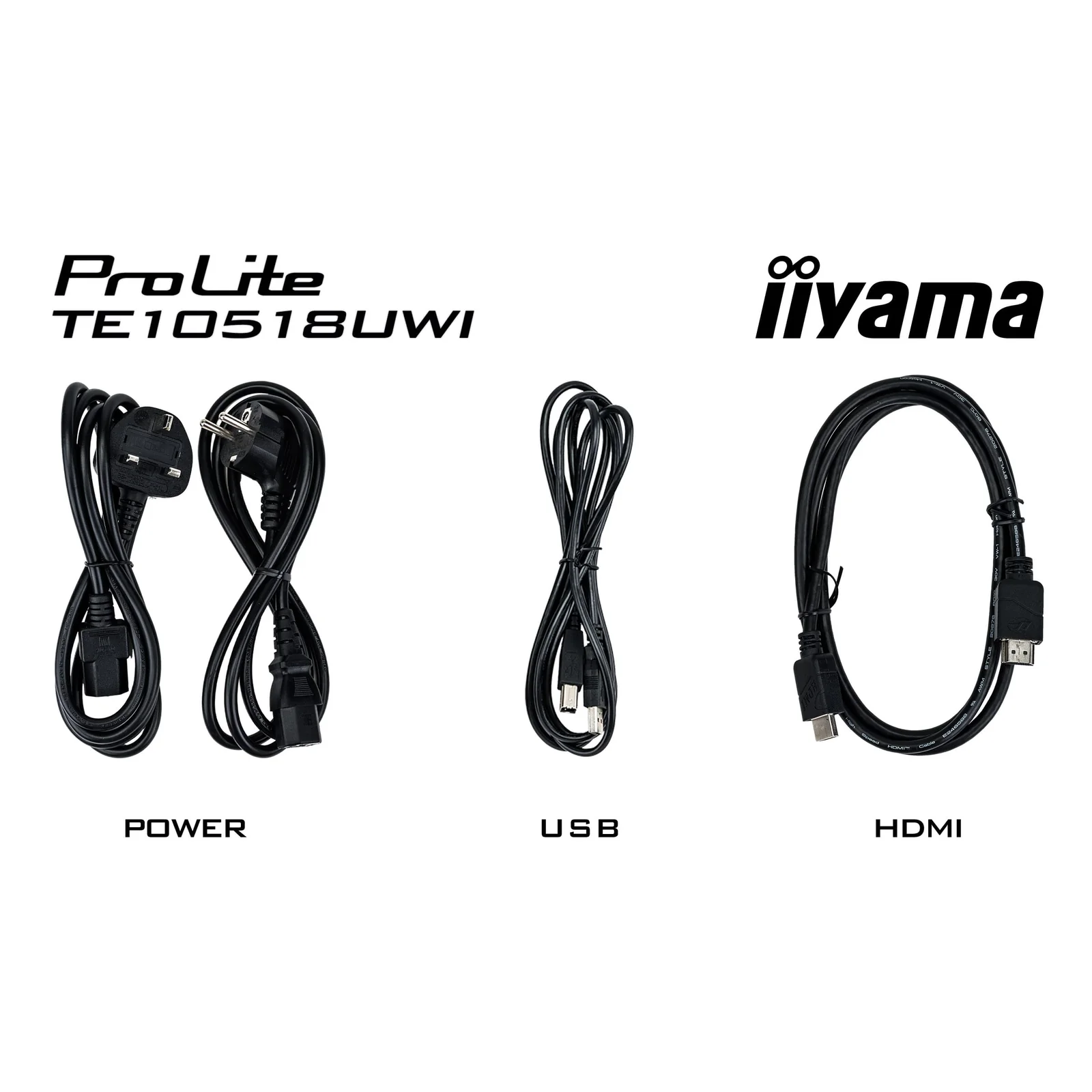 iiyama TE10518UWI-B1AG Écran d'affichage dynamique En forme de kiosk 2,66 m (104.6") LED Wifi 450 cd/m² 5K Ultra HD Noir Écran tactile Intégré dans le processeur Android 16/7