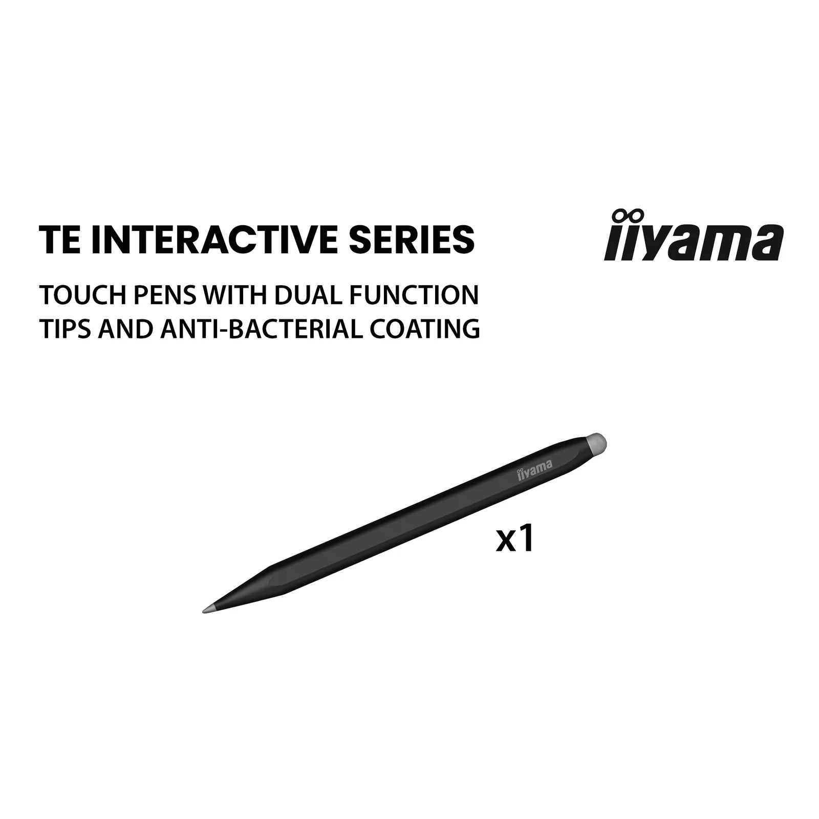 iiyama TE6515A-B1AG Écran d'affichage dynamique Écran plat interactif 163,8 cm (64.5") Wifi 550 cd/m² 4K Ultra HD Noir Écran tactile Intégré dans le processeur Android