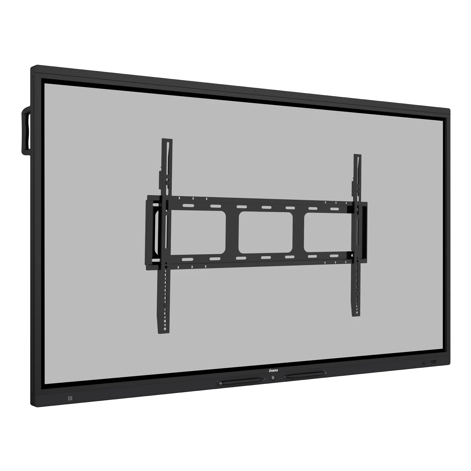 iiyama TE6515A-B1AG Écran d'affichage dynamique Écran plat interactif 163,8 cm (64.5") Wifi 550 cd/m² 4K Ultra HD Noir Écran tactile Intégré dans le processeur Android