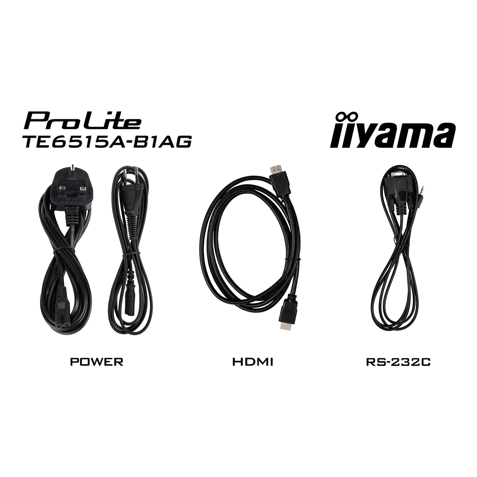 iiyama TE6515A-B2AG Écran d'affichage dynamique Écran plat interactif 163,8 cm (64.5") Wifi 550 cd/m² 4K Ultra HD Noir Écran tactile Intégré dans le processeur Android 24/7