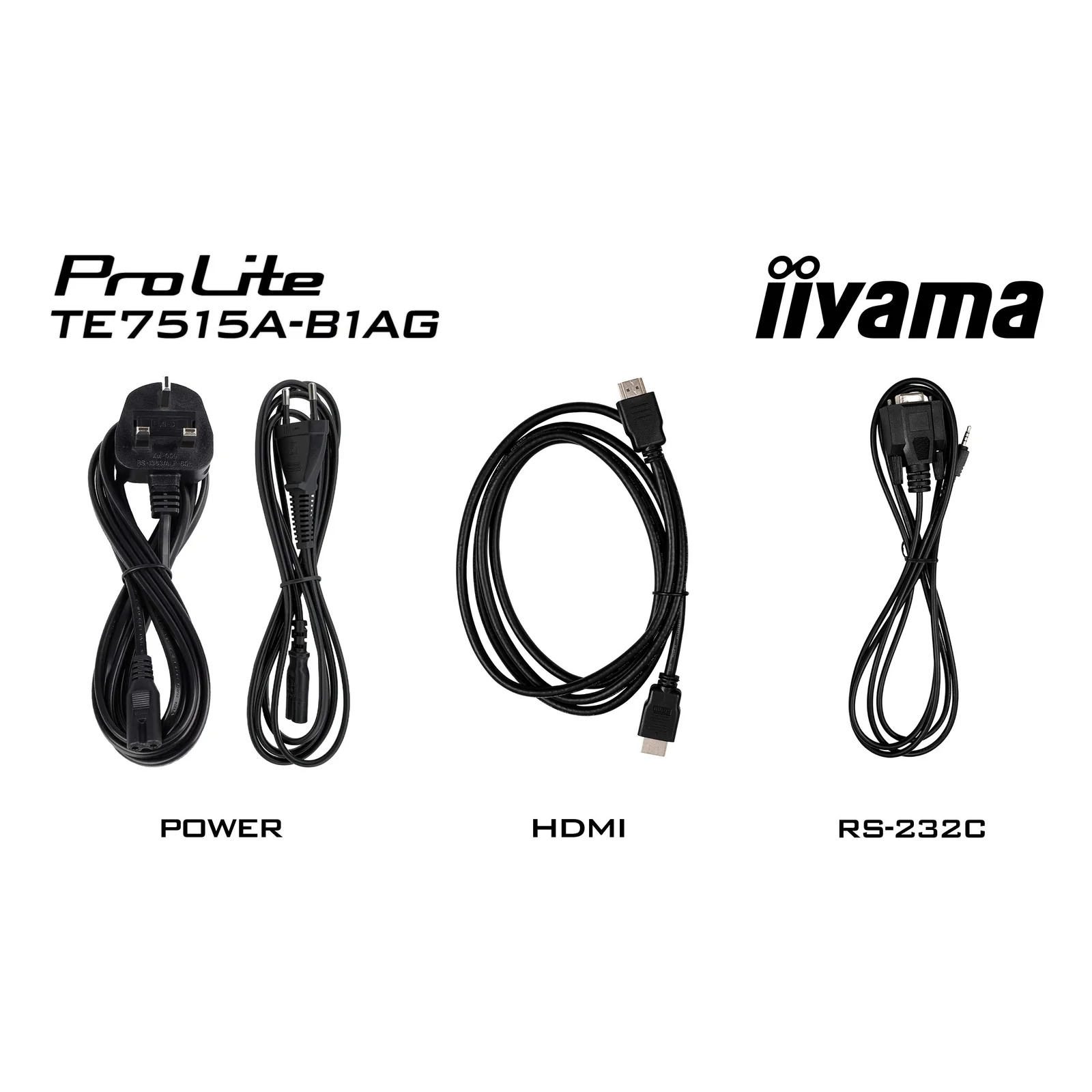 iiyama TE7515A-B1AG Écran d'affichage dynamique Écran plat interactif 190,5 cm (75") Wifi 550 cd/m² 4K Ultra HD Noir Écran tactile Intégré dans le processeur Android