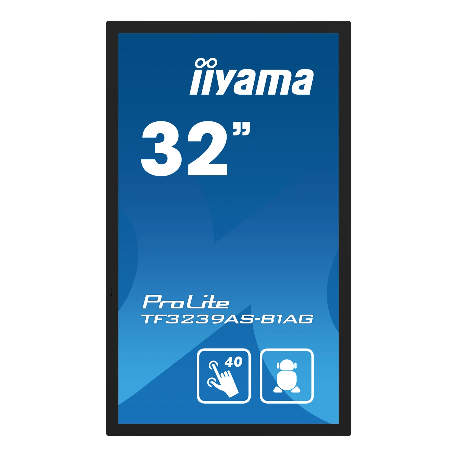 iiyama TF3239AS-B1AG écran plat de PC 80 cm (31.5") 1920 x 1080 pixels Full HD LED Écran tactile Noir