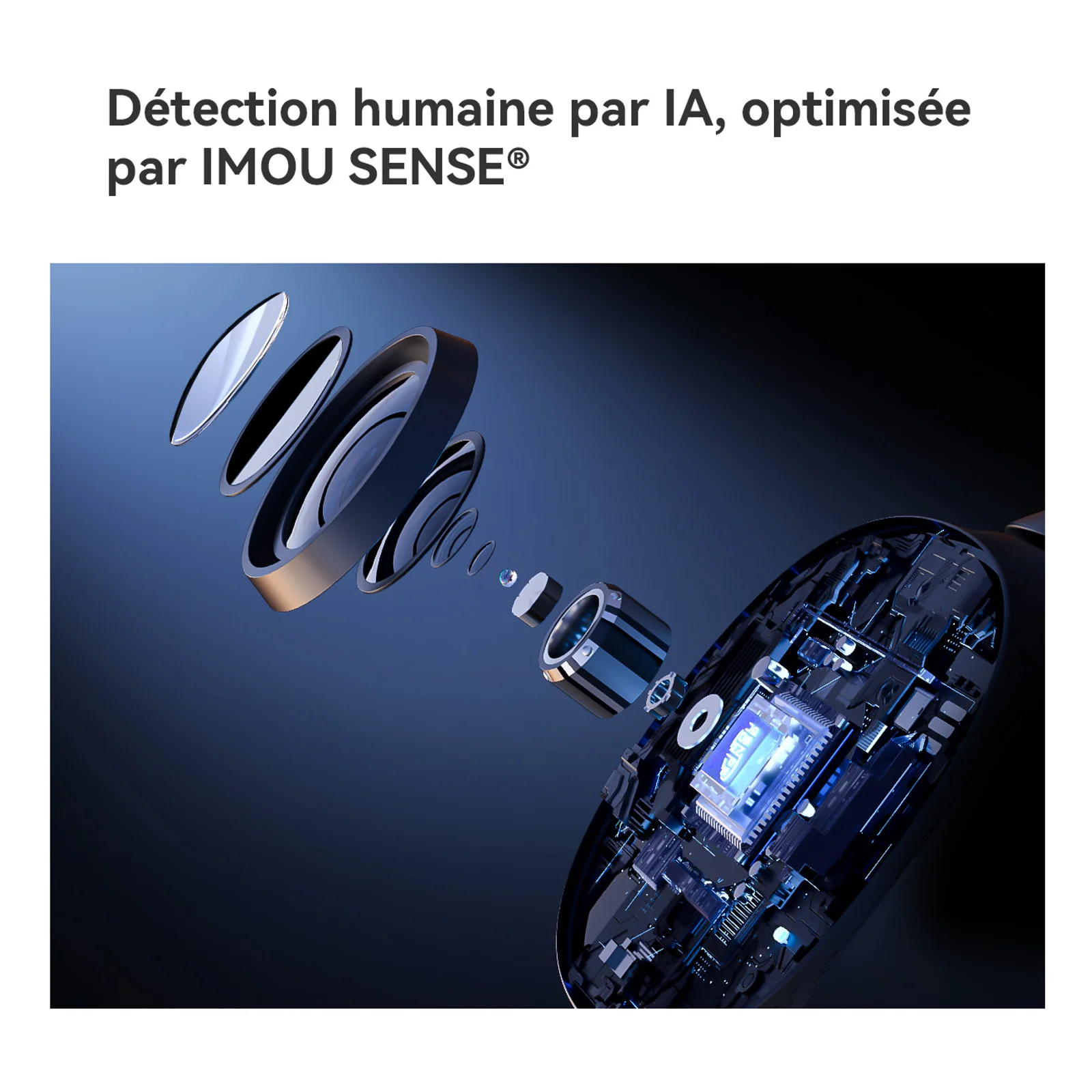 Imou AOV PT 5MP Tourelle Caméra de sécurité IP Extérieure 2880 x 1620 pixels Mur