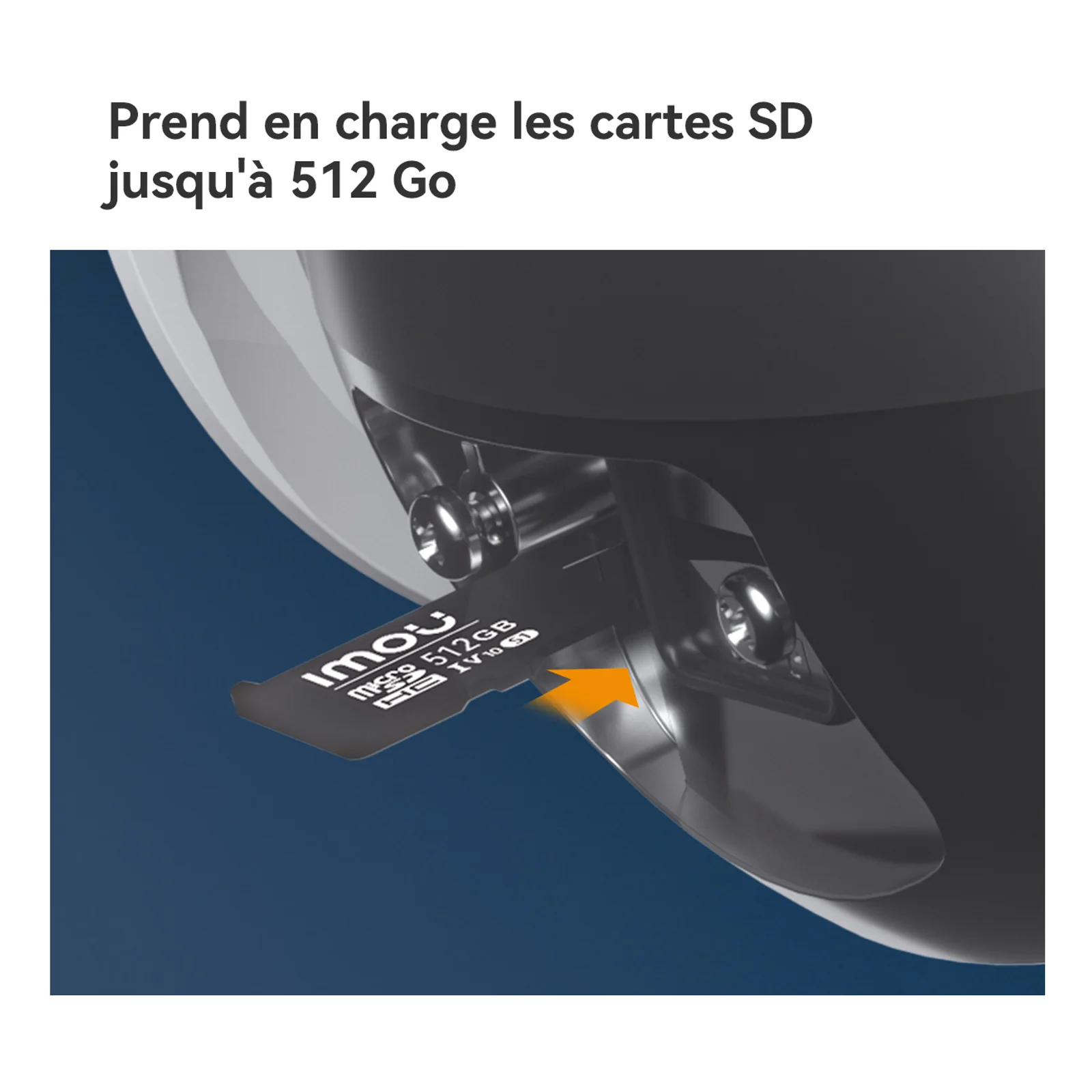 Imou AOV PT 5MP Tourelle Caméra de sécurité IP Extérieure 2880 x 1620 pixels Mur