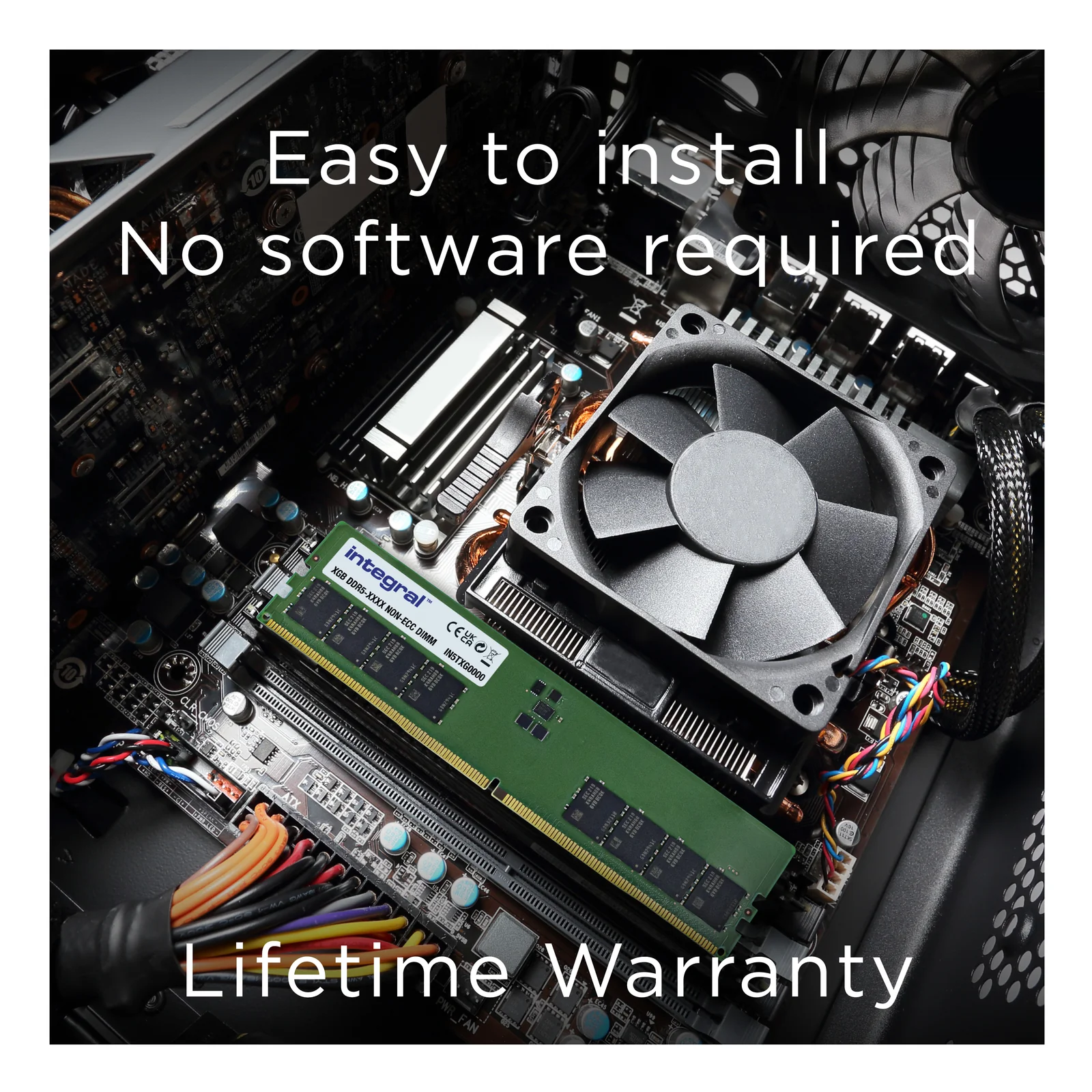 Integral IN5T8GNHWBX module de mémoire 8 Go 1 x 8 Go DDR5 288-pin DIMM