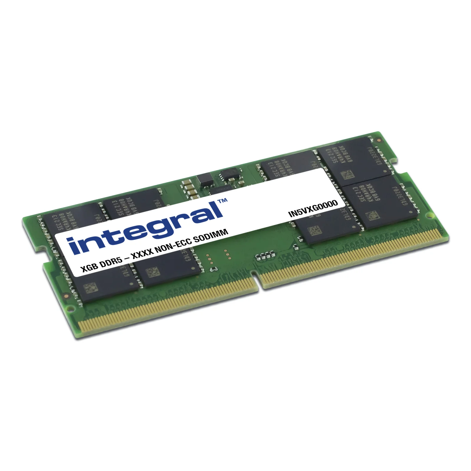 IN5V8GNJWDX module de mémoire 8 Go 1 x 8 Go DDR5 262-pin SO-DIMM