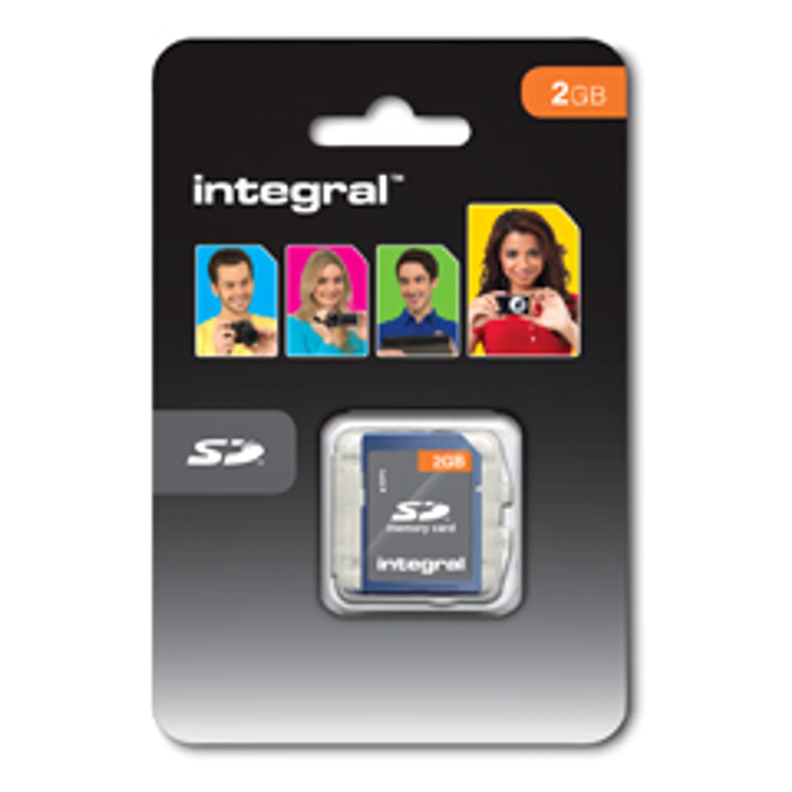 Integral INSD2GV2NDB mémoire flash 2 Go SD