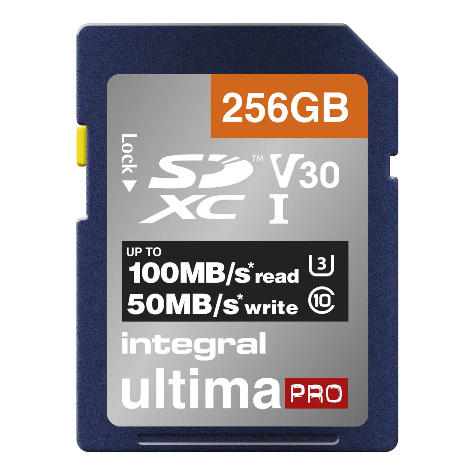 Integral INSDX256G-100/90V30 mémoire flash 256 Go SD UHS-I