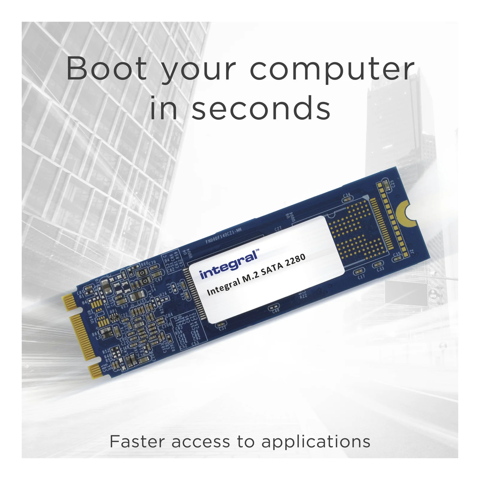 Integral INSSD128GM280 disque SSD 128 Go M.2 Série ATA III 3D TLC NAND