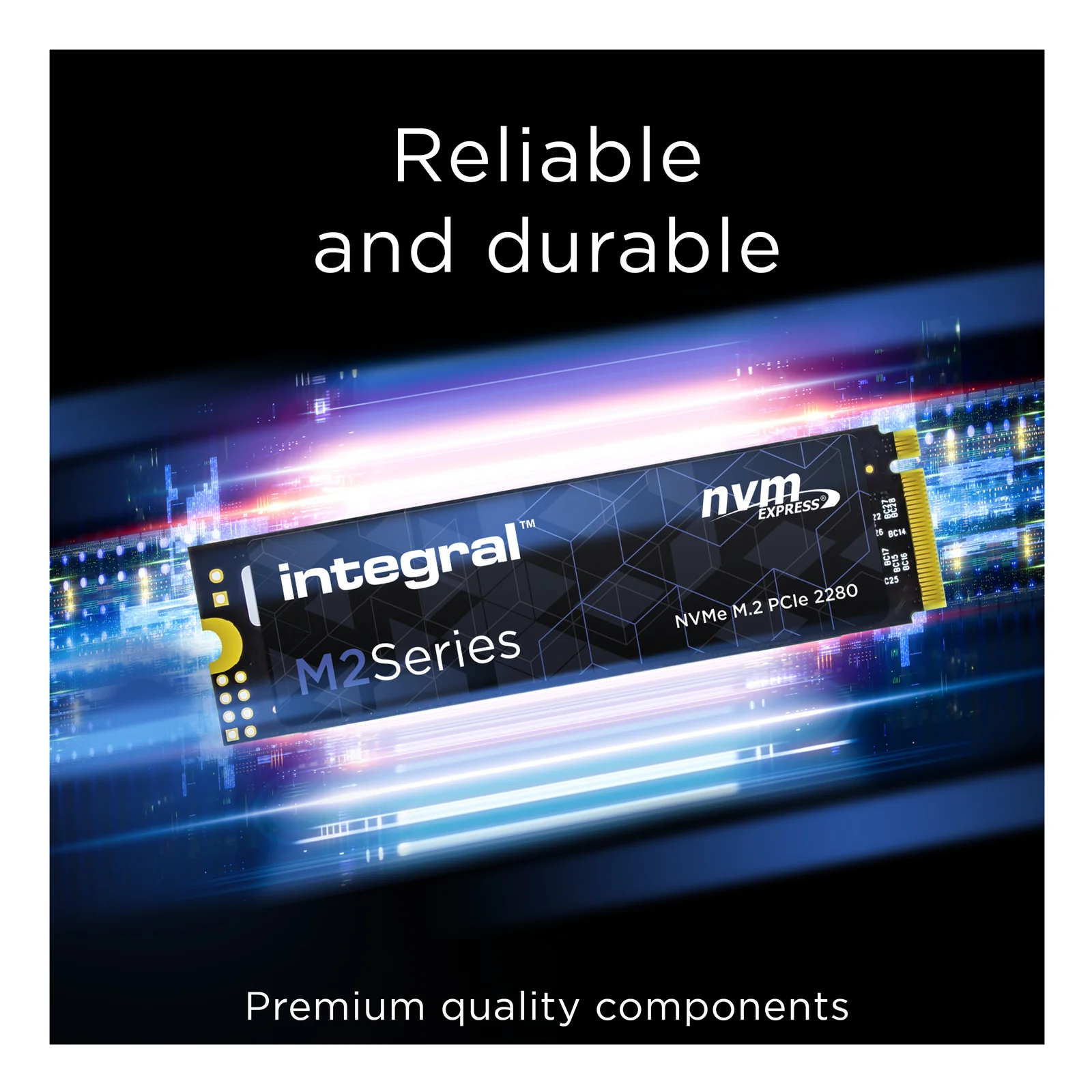 Integral INSSD512GM280NM2 disque SSD 512 Go M.2 PCI Express 3.1 NVMe 3D TLC