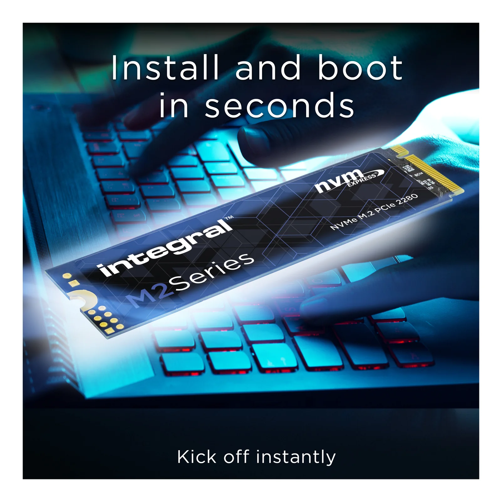 Integral INSSD512GM280NM2 disque SSD 512 Go M.2 PCI Express 3.1 NVMe 3D TLC