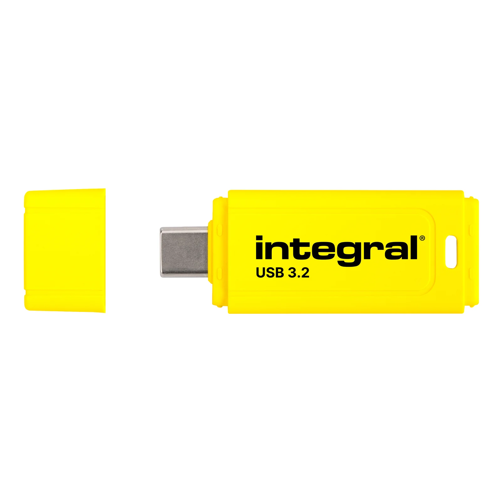 Neon-C INFD128GBNEONCYL3.2 lecteur USB flash 128 Go USB Type-C 3.2 Gen 1 (3.1 Gen 1) Noir