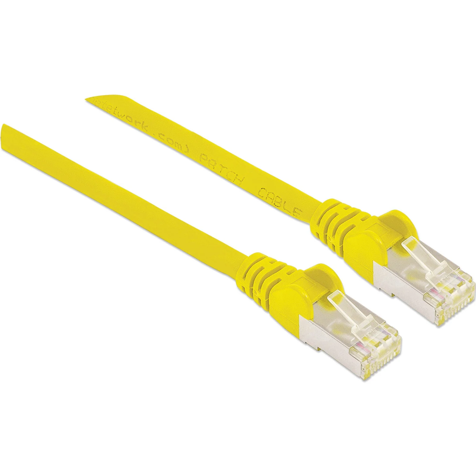 Intellinet 350488 câble de réseau Jaune 1,5 m Cat6a S/FTP (S-STP)