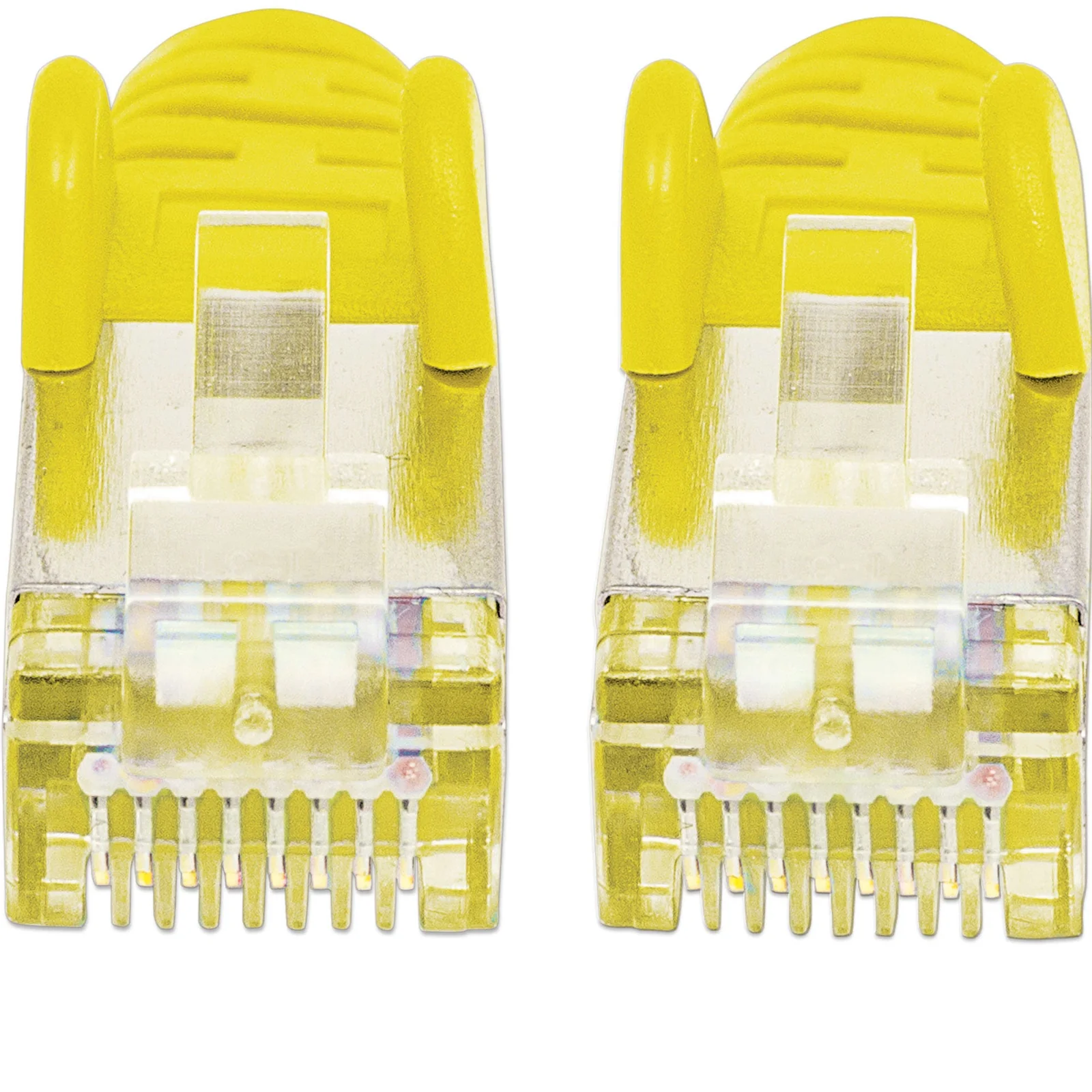 Intellinet 350532 câble de réseau Jaune 15 m Cat6a S/FTP (S-STP)