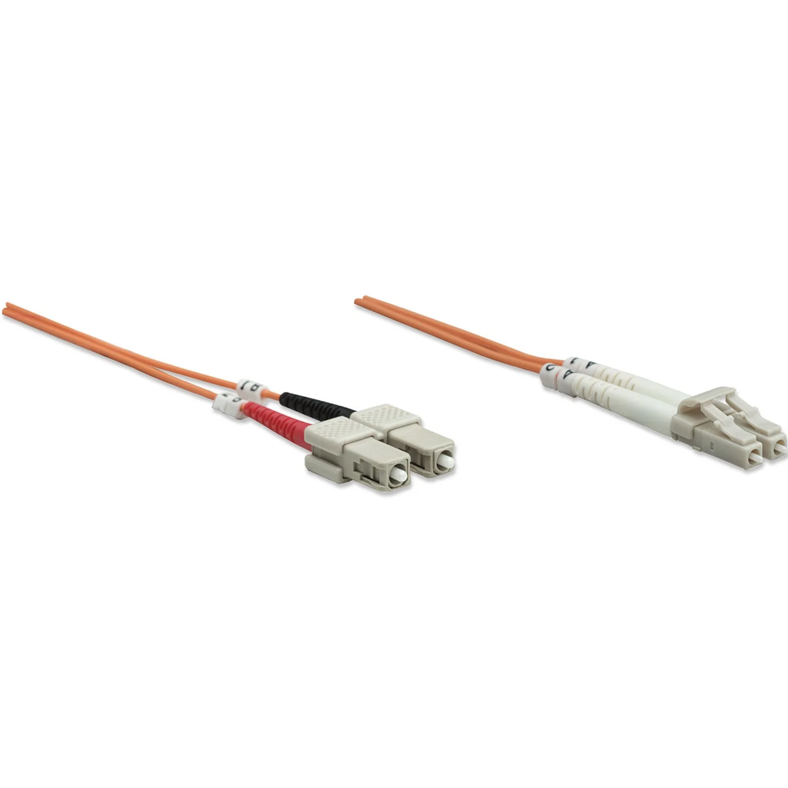 Intellinet 470377 câble InfiniBand et à fibres optiques 2 m LC SC Orange