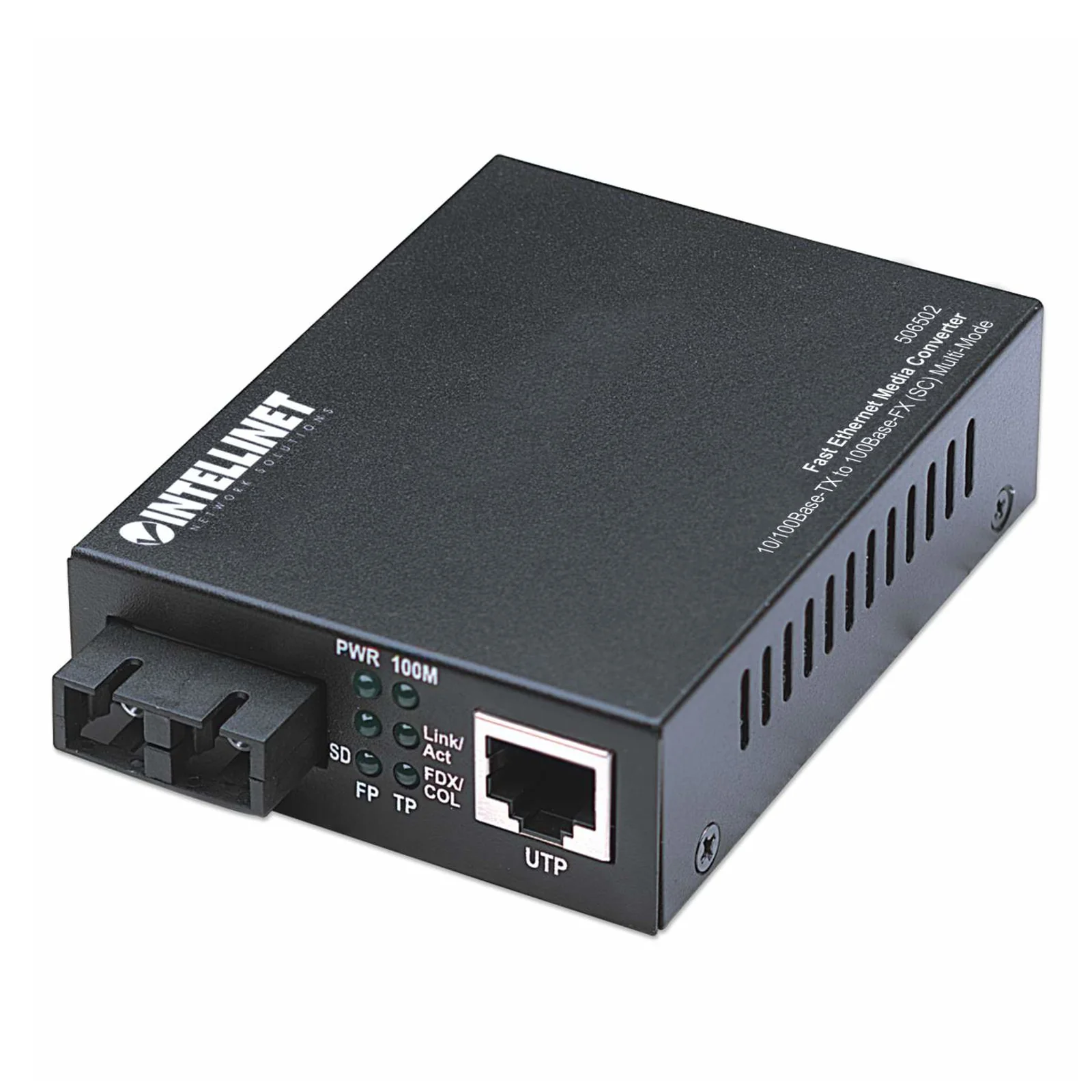 506502 convertisseur de support réseau 100 Mbit/s 1310 nm Multimode Noir