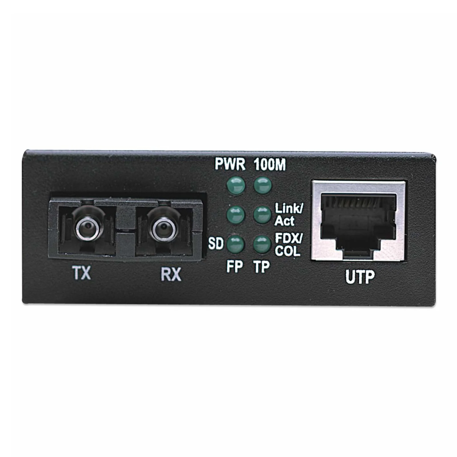 Intellinet 506502 convertisseur de support réseau 100 Mbit/s 1310 nm Multimode Noir
