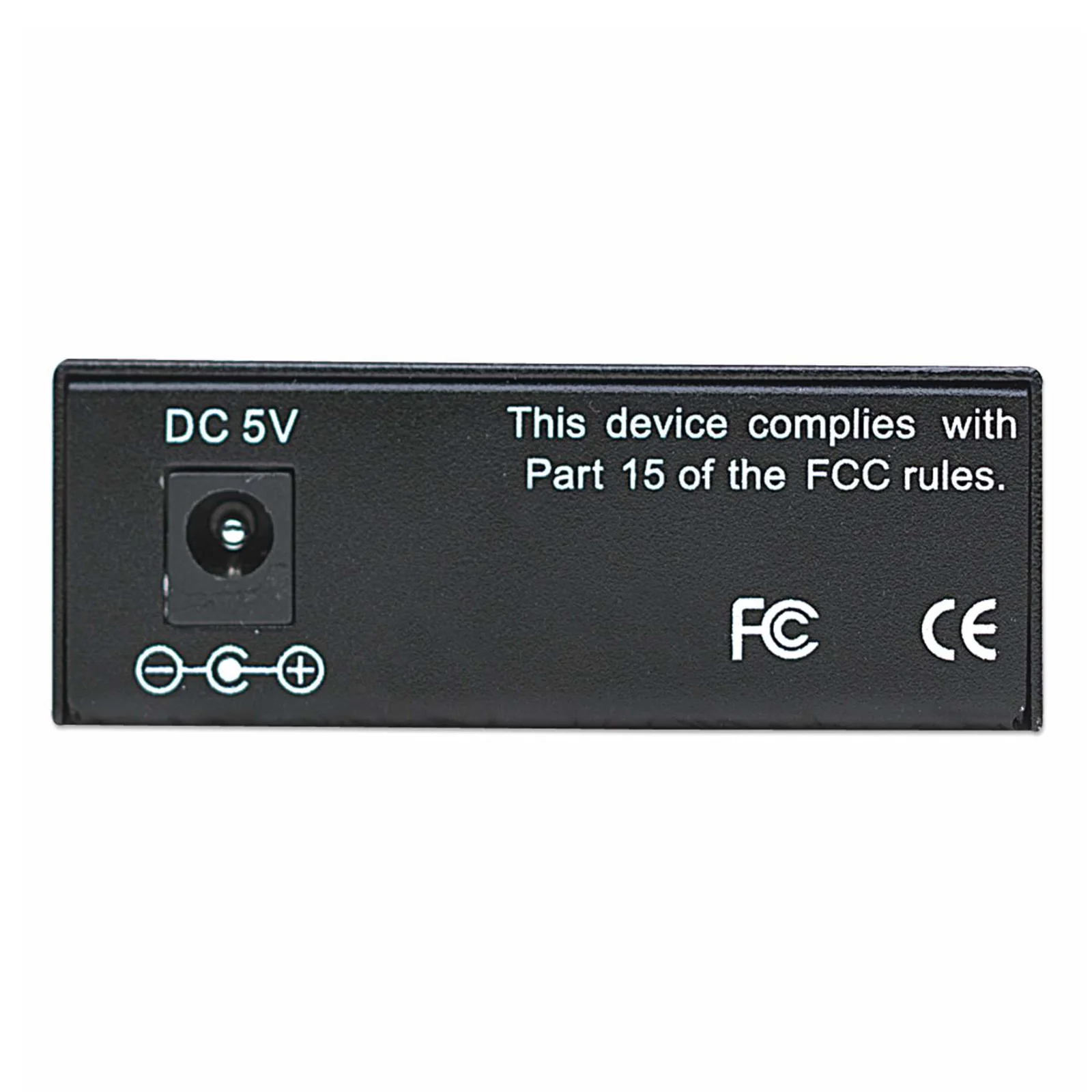 Intellinet 506502 convertisseur de support réseau 100 Mbit/s 1310 nm Multimode Noir