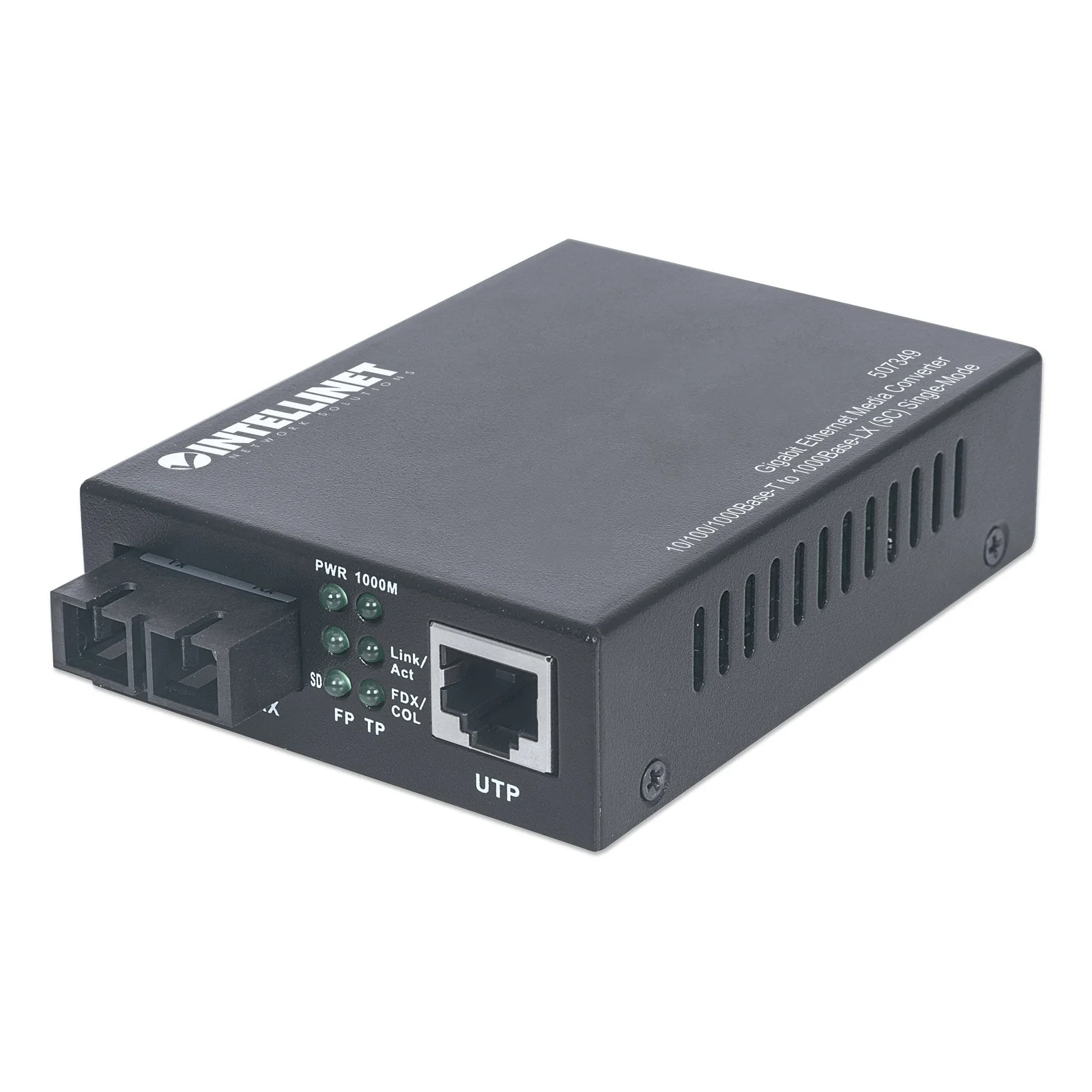 507349 convertisseur de support réseau 1000 Mbit/s 1310 nm Monomode Noir