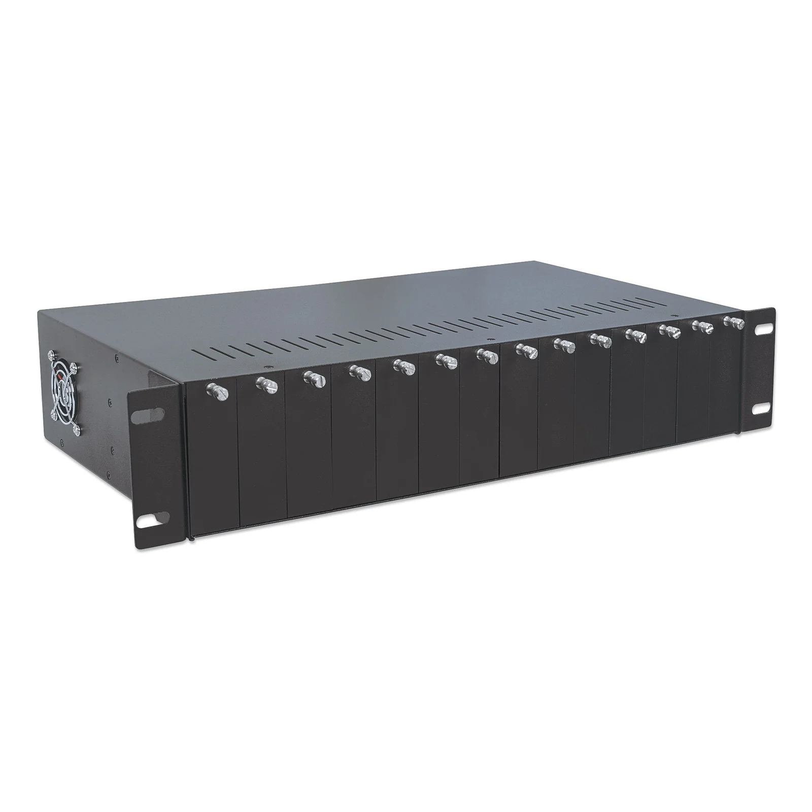 Intellinet 507356 châssis de réseaux 2U Noir
