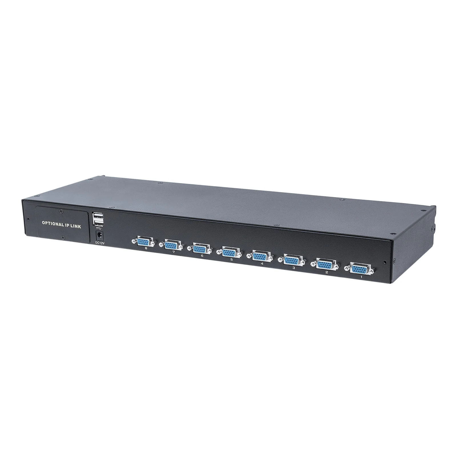 507776 commutateur écran, clavier et souris Noir