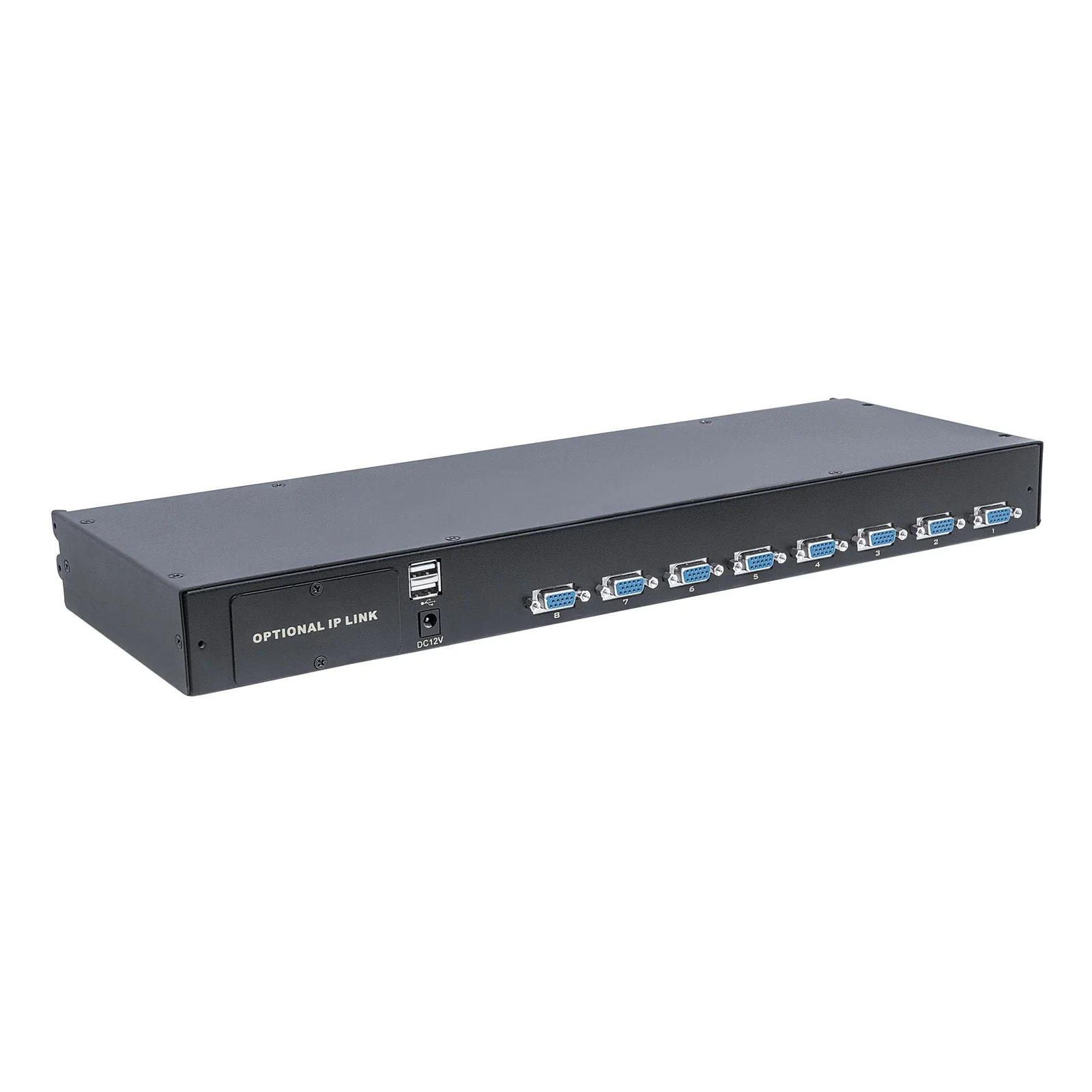 Intellinet 507776 commutateur écran, clavier et souris Noir