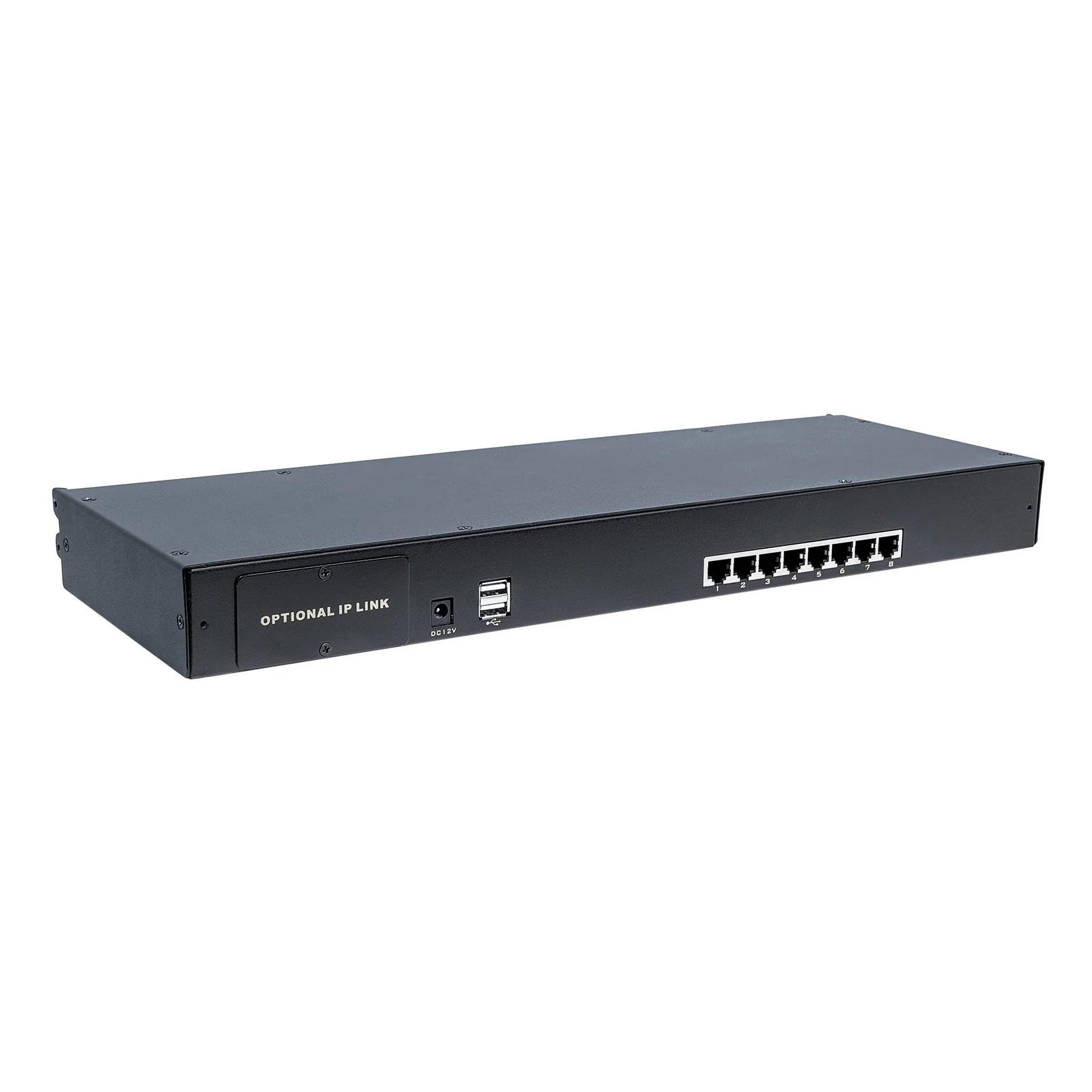 Intellinet 507882 commutateur écran, clavier et souris Noir