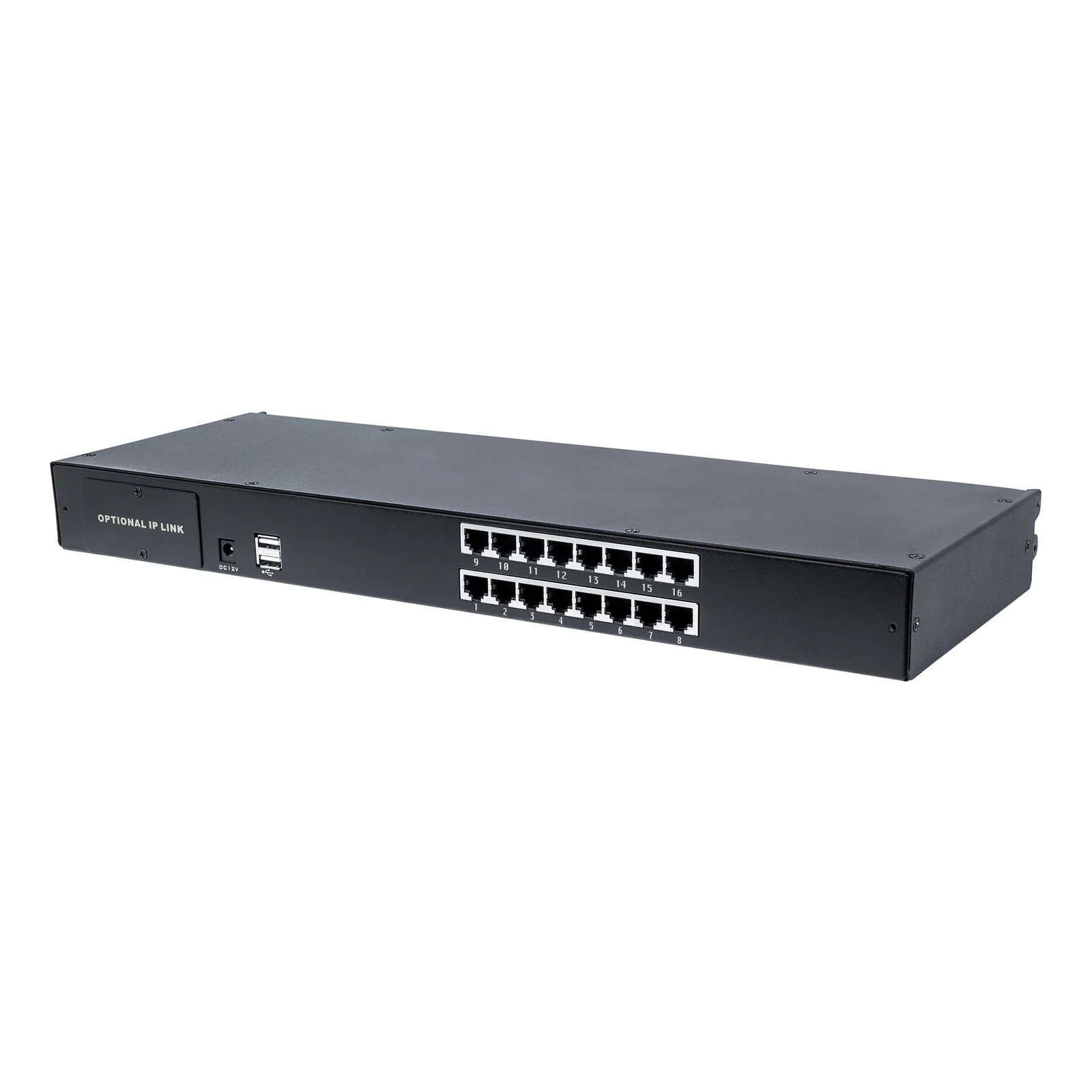 507899 commutateur écran, clavier et souris Noir