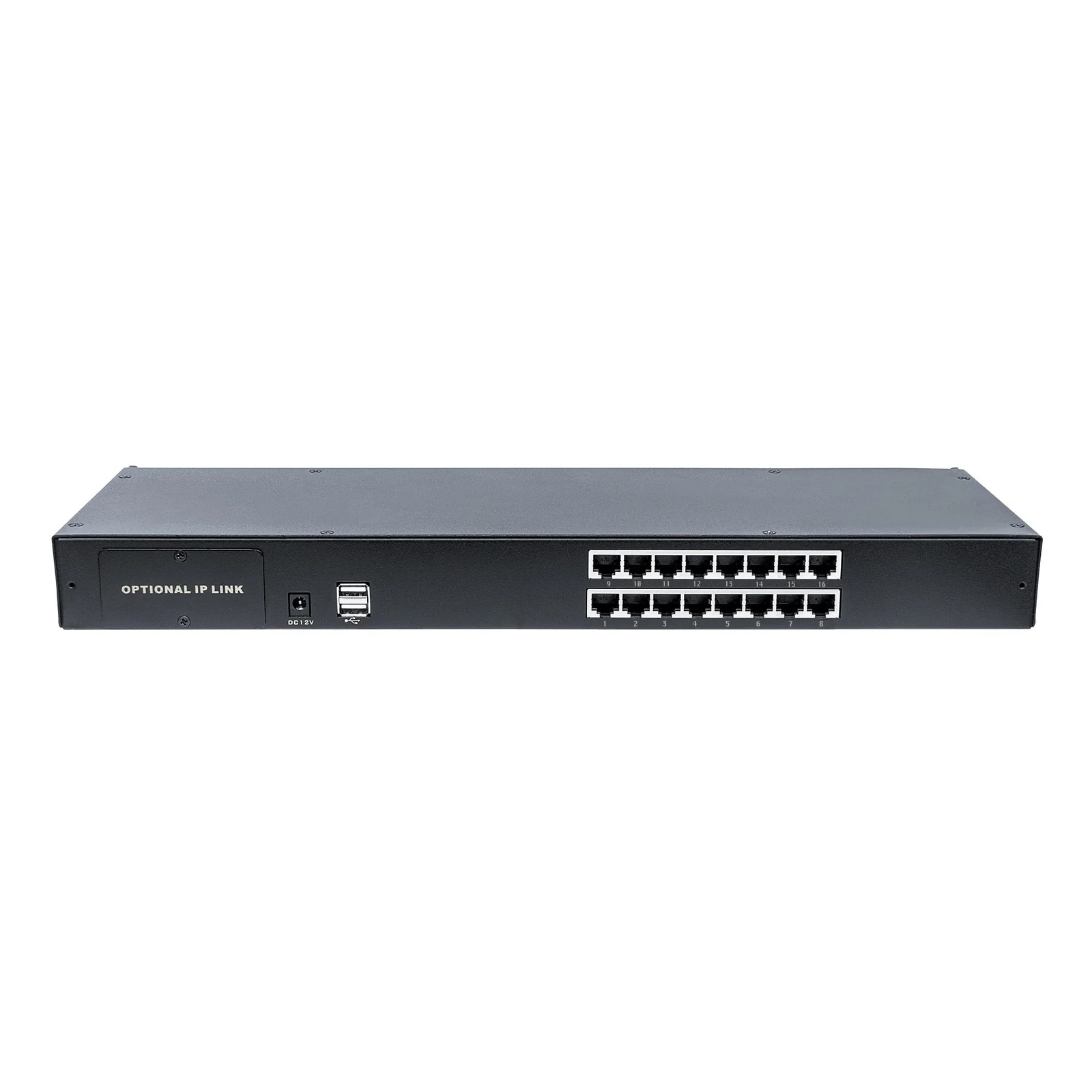 Intellinet 507899 commutateur écran, clavier et souris Noir