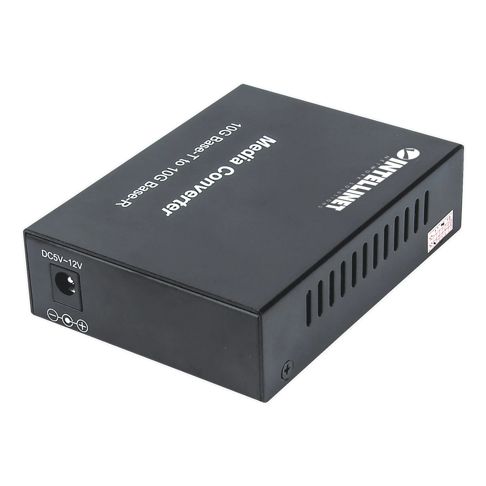 Intellinet 508193 convertisseur de support réseau 10000 Mbit/s Noir