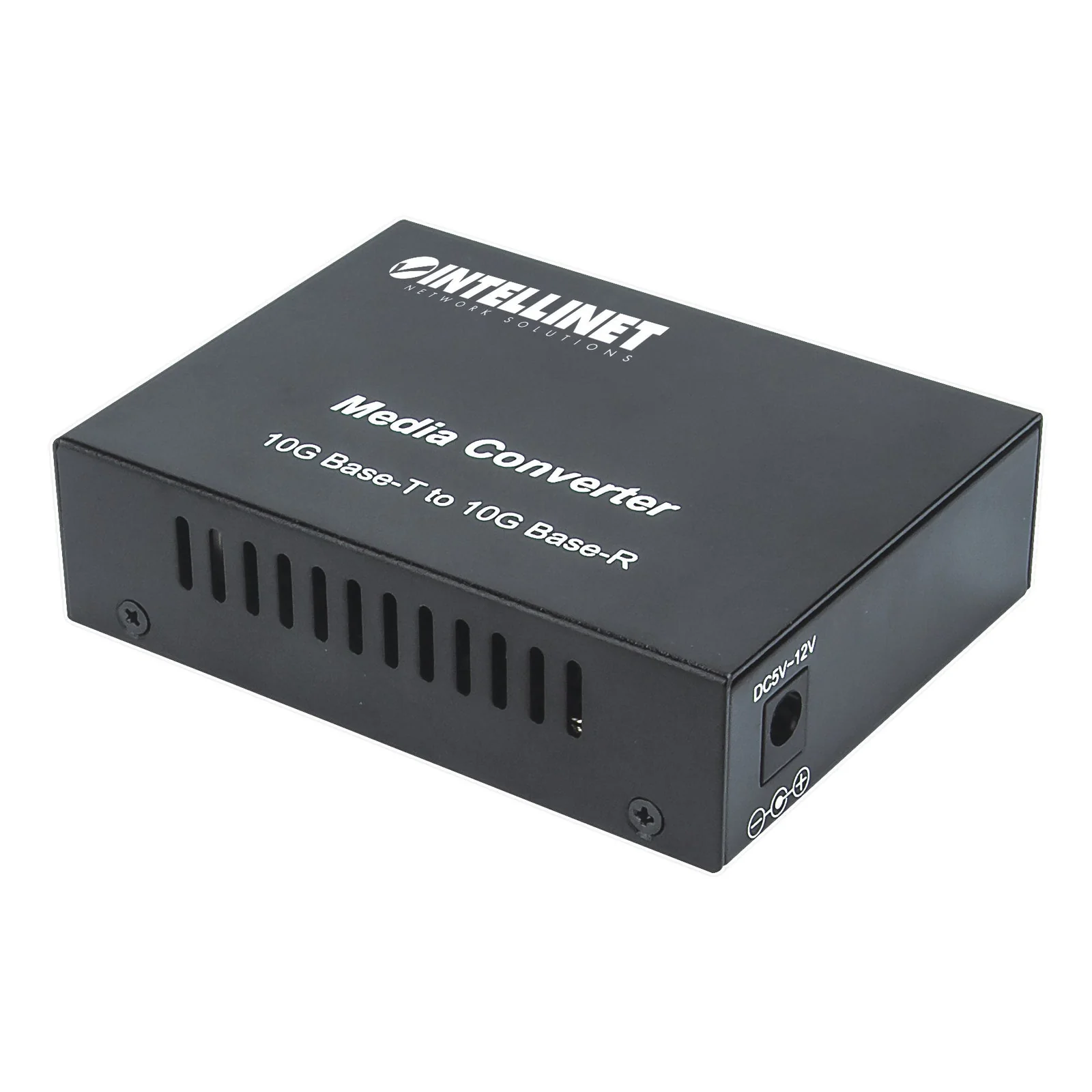 Intellinet 508193 convertisseur de support réseau 10000 Mbit/s Noir