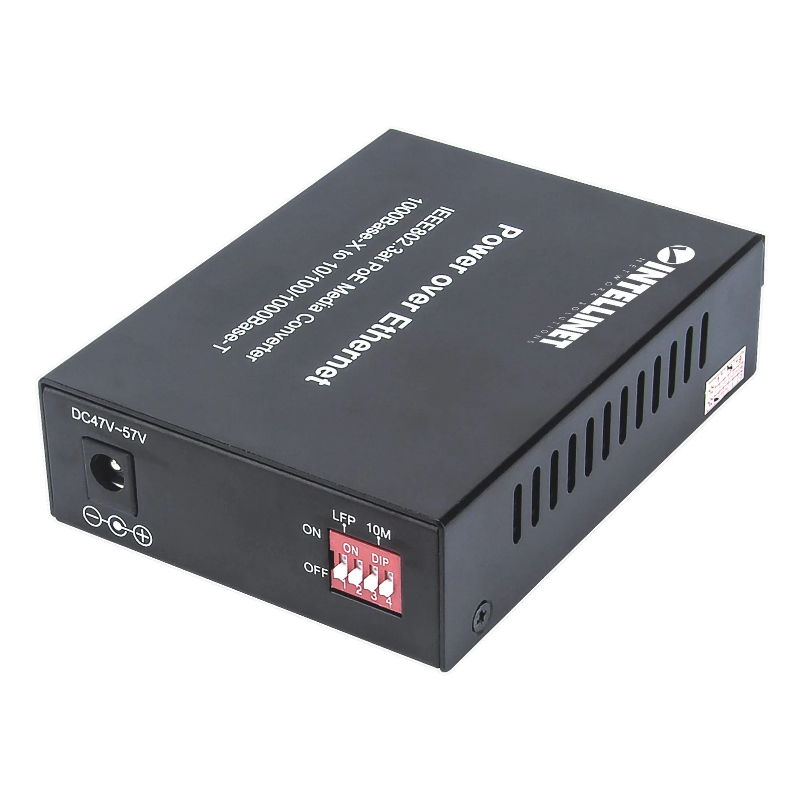 Intellinet 508209 convertisseur de support réseau 1000 Mbit/s 1310 nm Monomode Noir