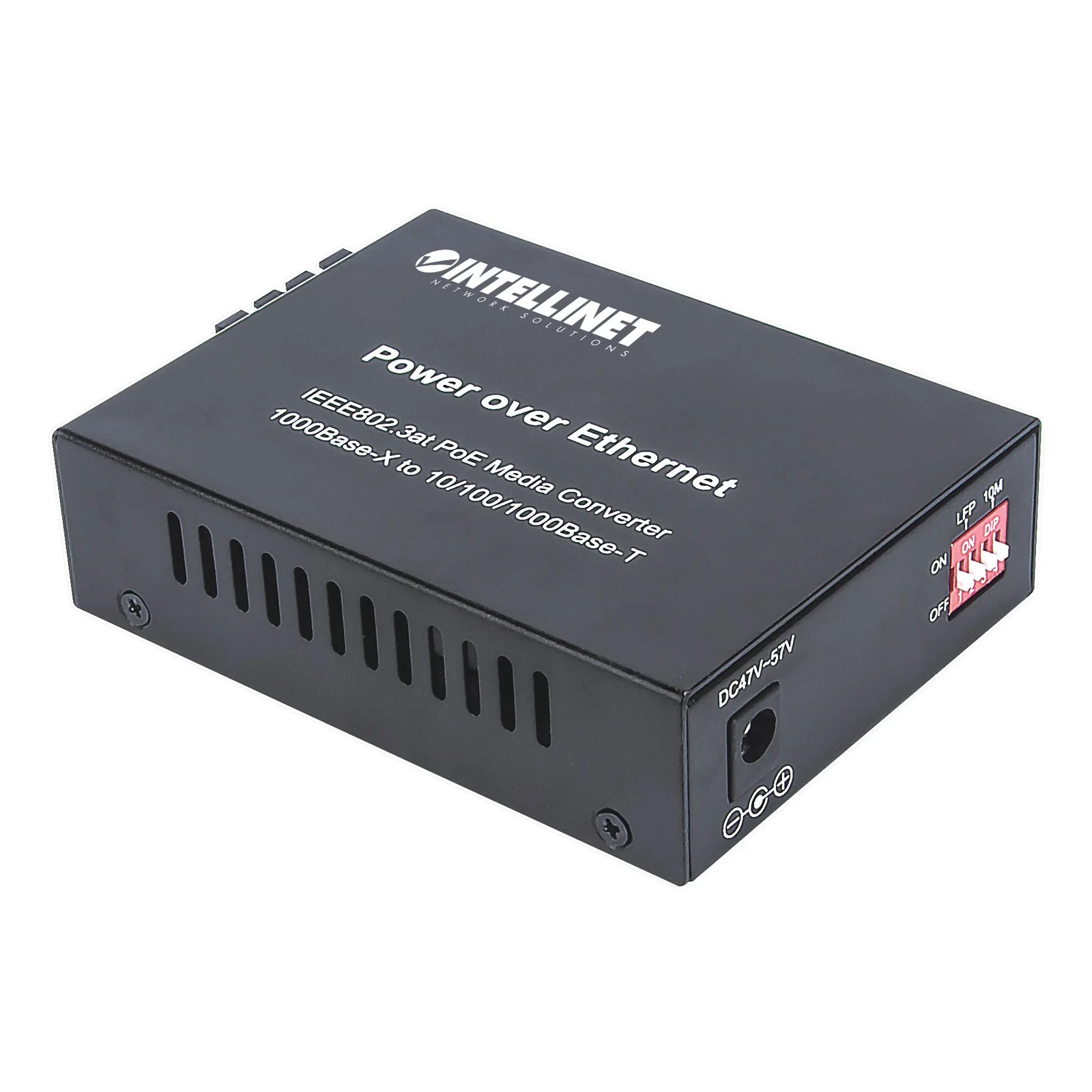 Intellinet 508209 convertisseur de support réseau 1000 Mbit/s 1310 nm Monomode Noir