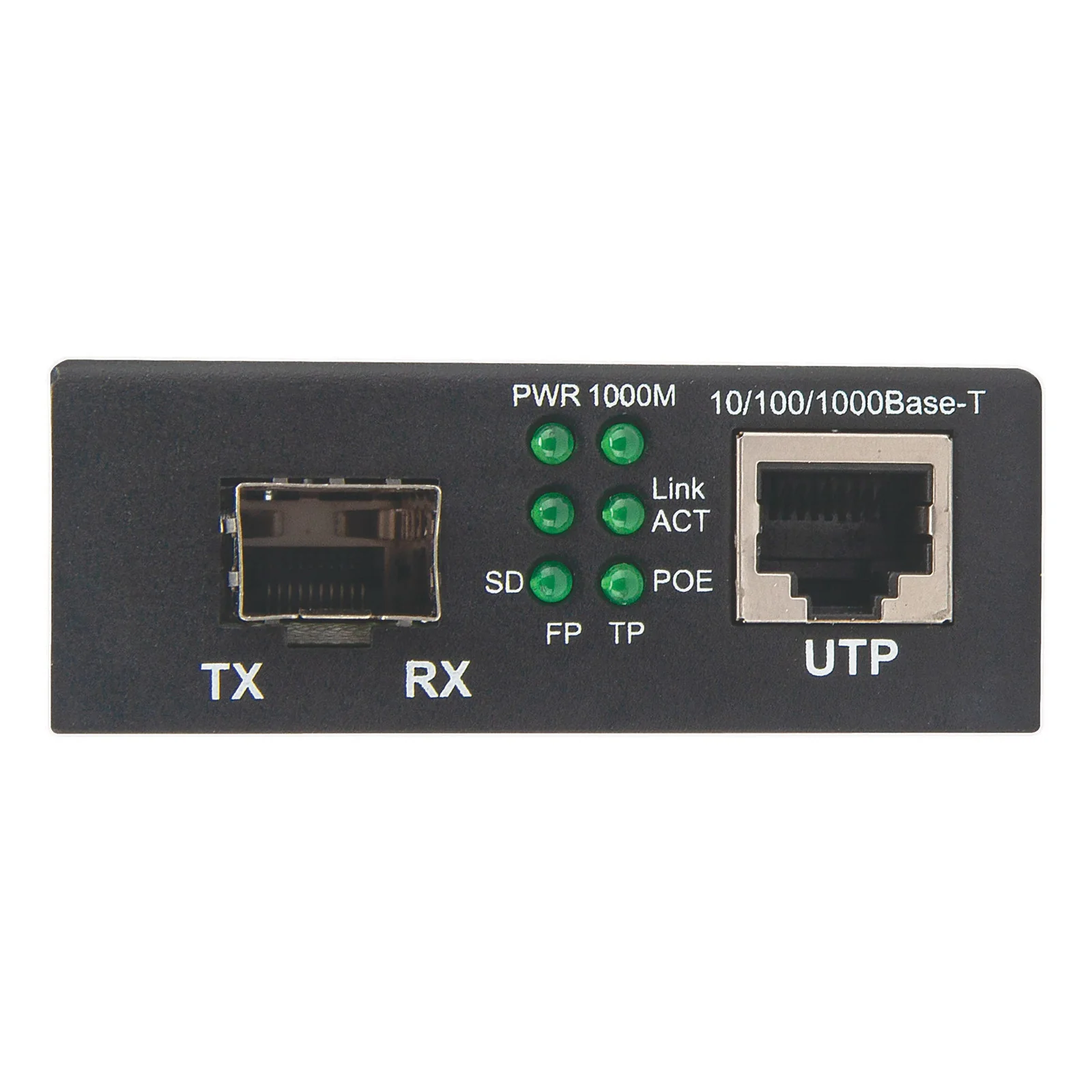 Intellinet 508216 convertisseur de support réseau 1000 Mbit/s Noir