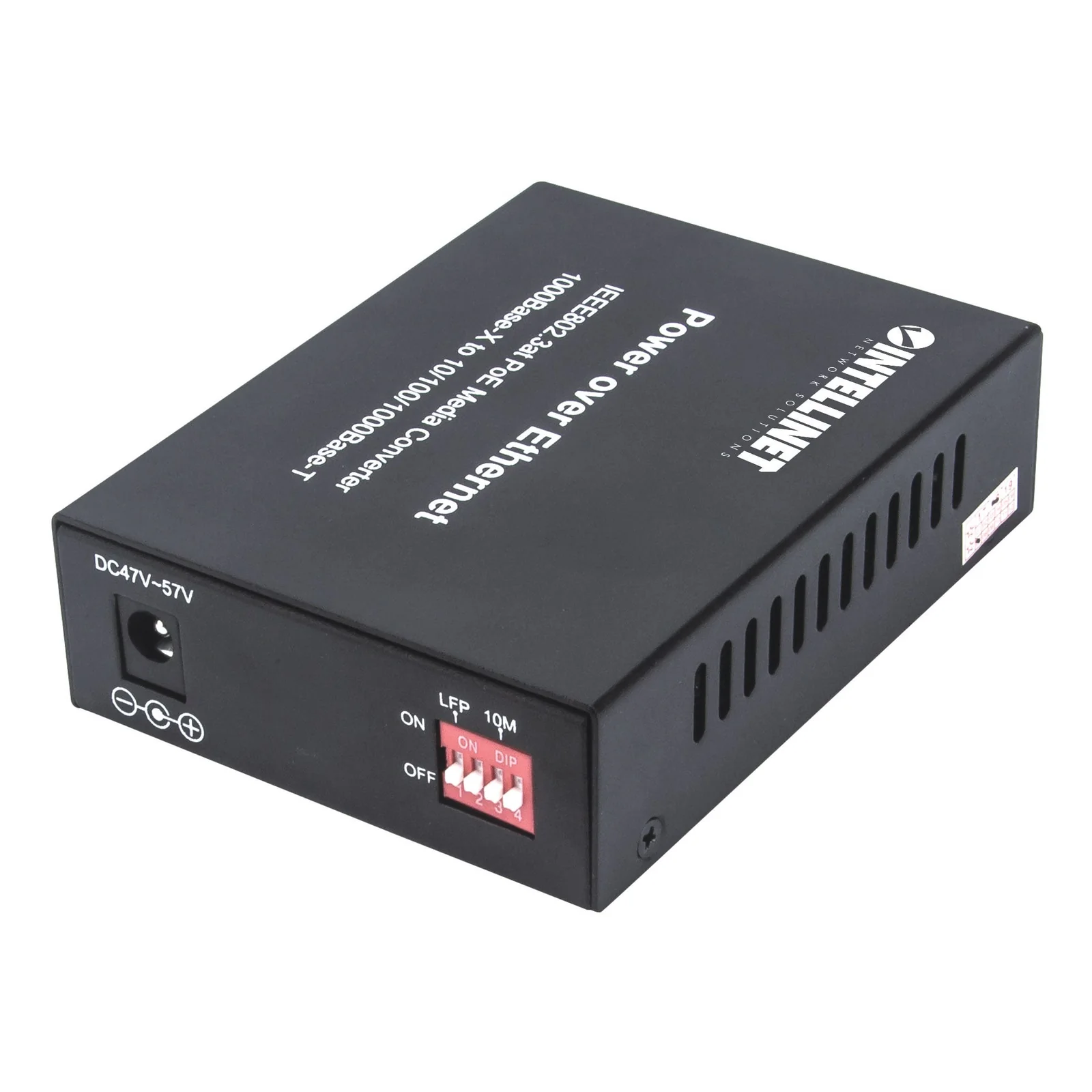 Intellinet 508216 convertisseur de support réseau 1000 Mbit/s Noir