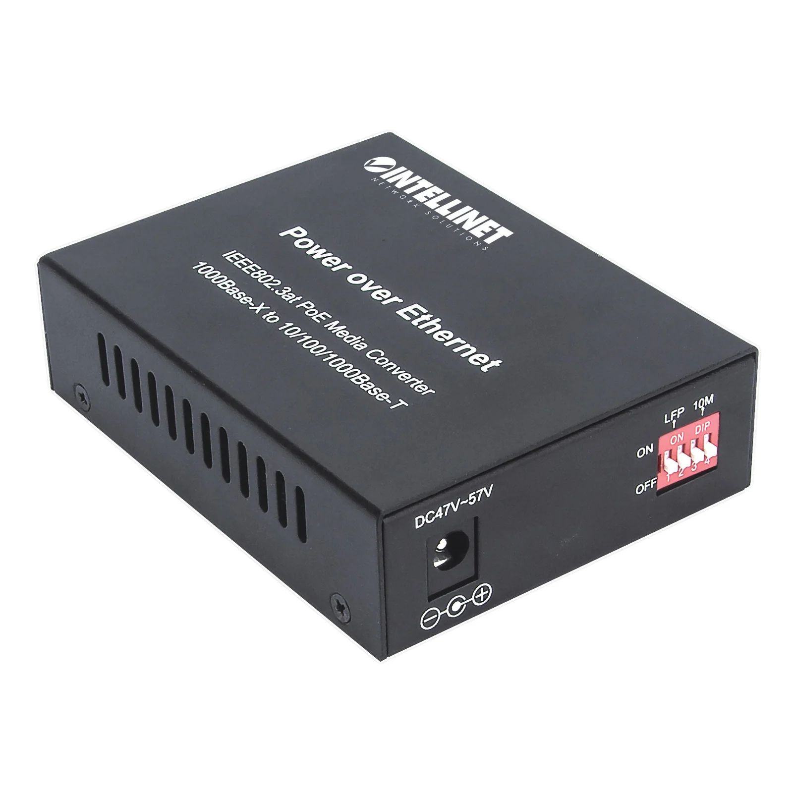 Intellinet 508216 convertisseur de support réseau 1000 Mbit/s Noir