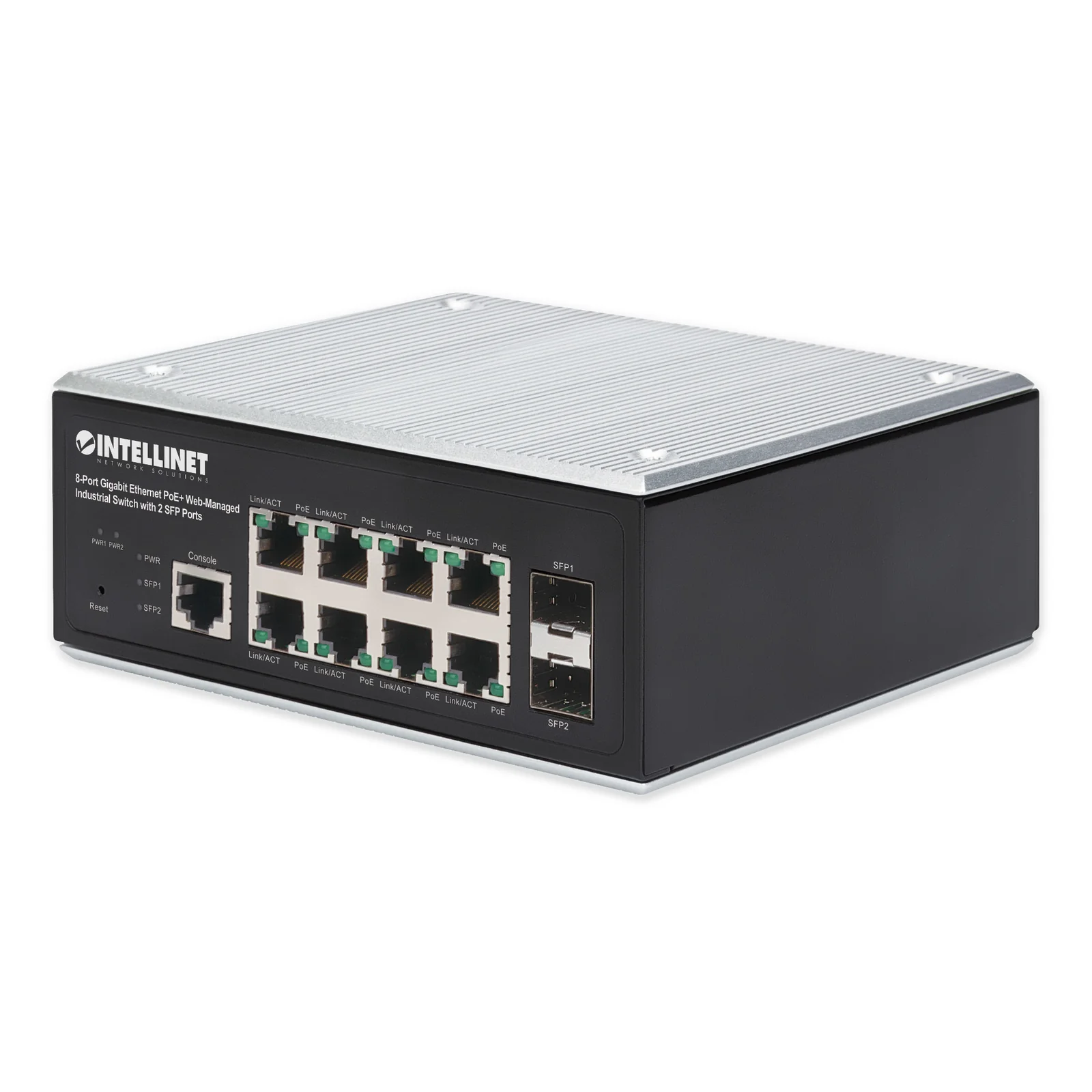 508278 commutateur réseau Géré L2+/L3 Gigabit Ethernet (10/100/1000) Connexion Ethernet, supportant l'alimentation via ce port (PoE) Noir