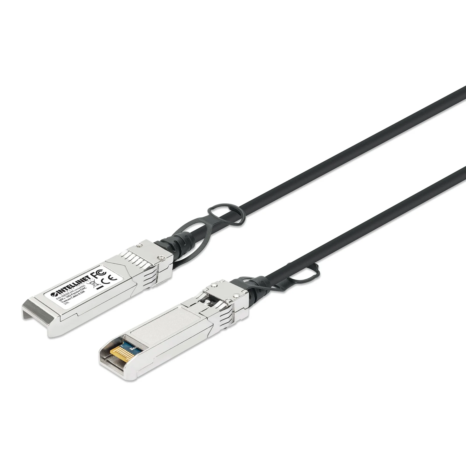 508384 câble InfiniBand et à fibres optiques 0,5 m SFP+ Noir