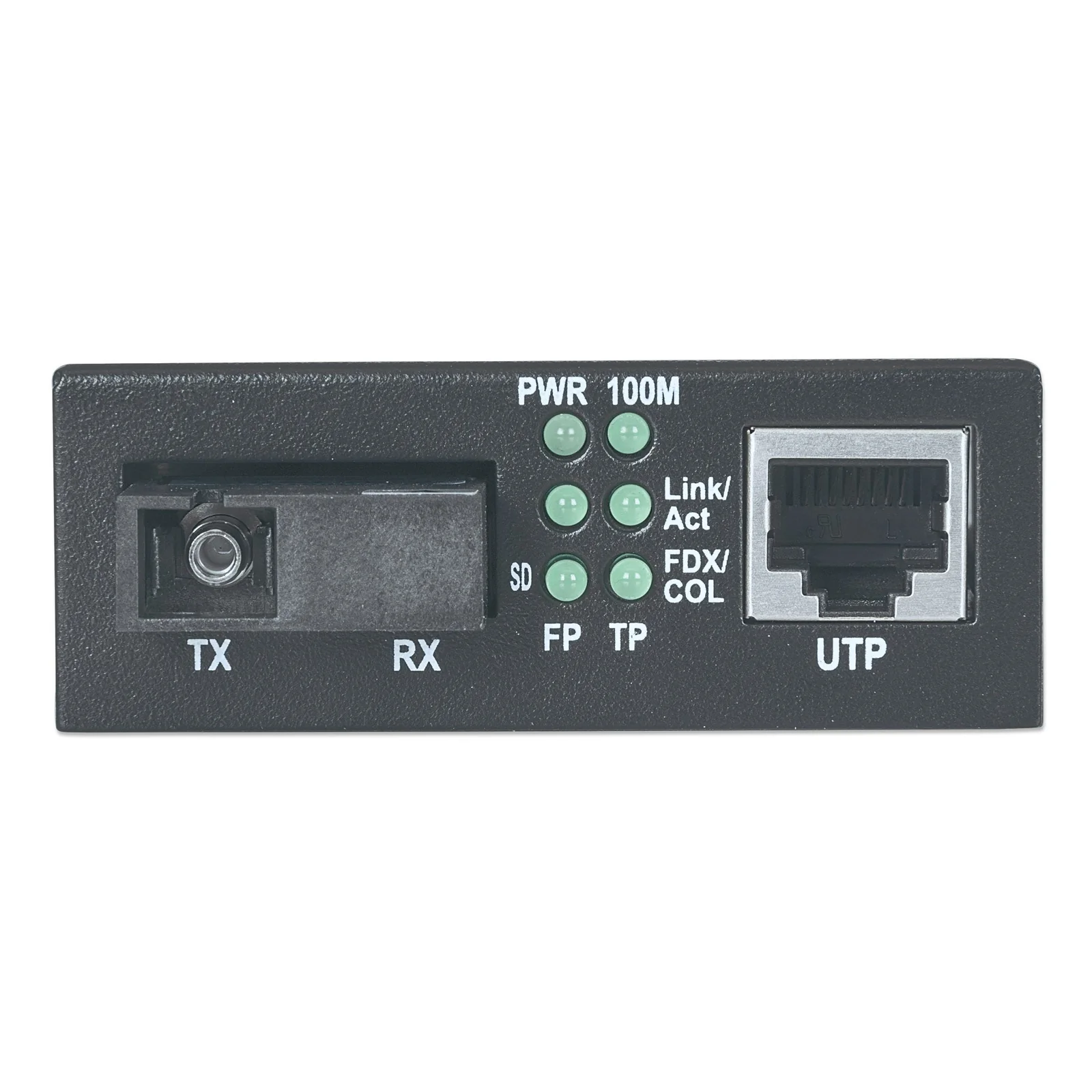 Intellinet 510547 convertisseur de support réseau 100 Mbit/s Monomode Noir