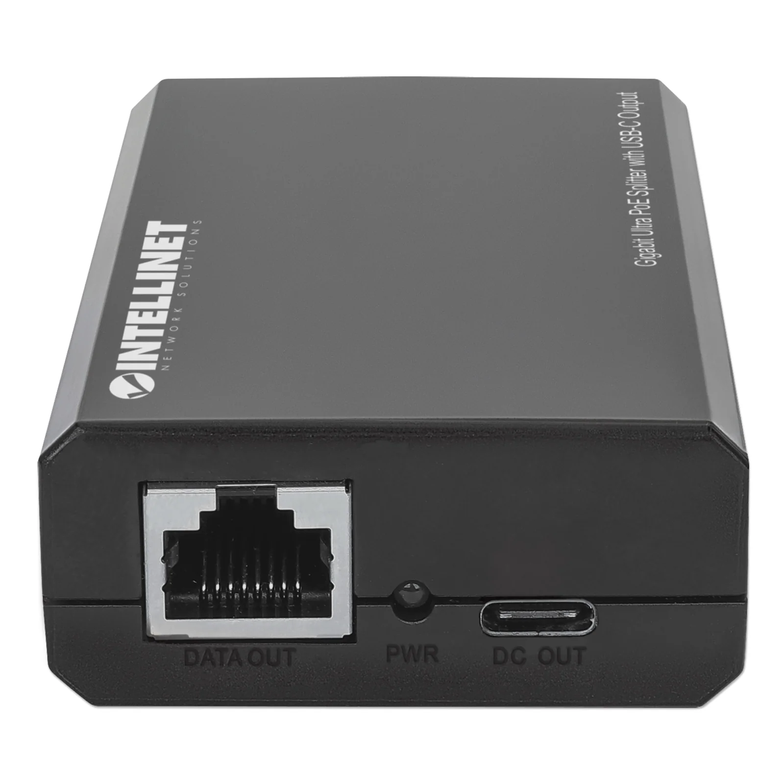 Intellinet 561693 séparateur voix-données Connexion Ethernet, supportant l'alimentation via ce port (PoE) Noir