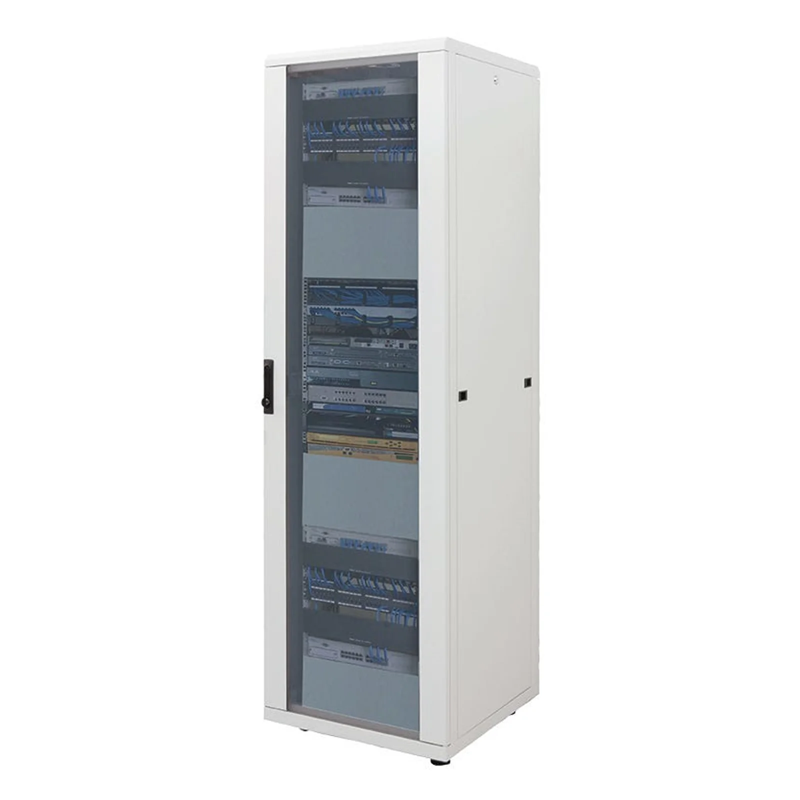 713375 étagère 42U Rack autonome Gris