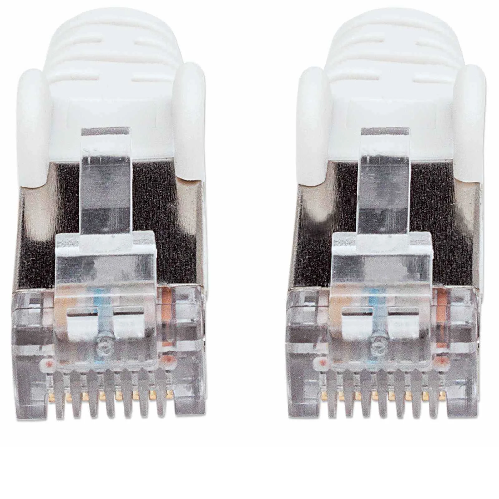 Intellinet 741385 câble de réseau Blanc 2 m Cat7 S/FTP (S-STP)
