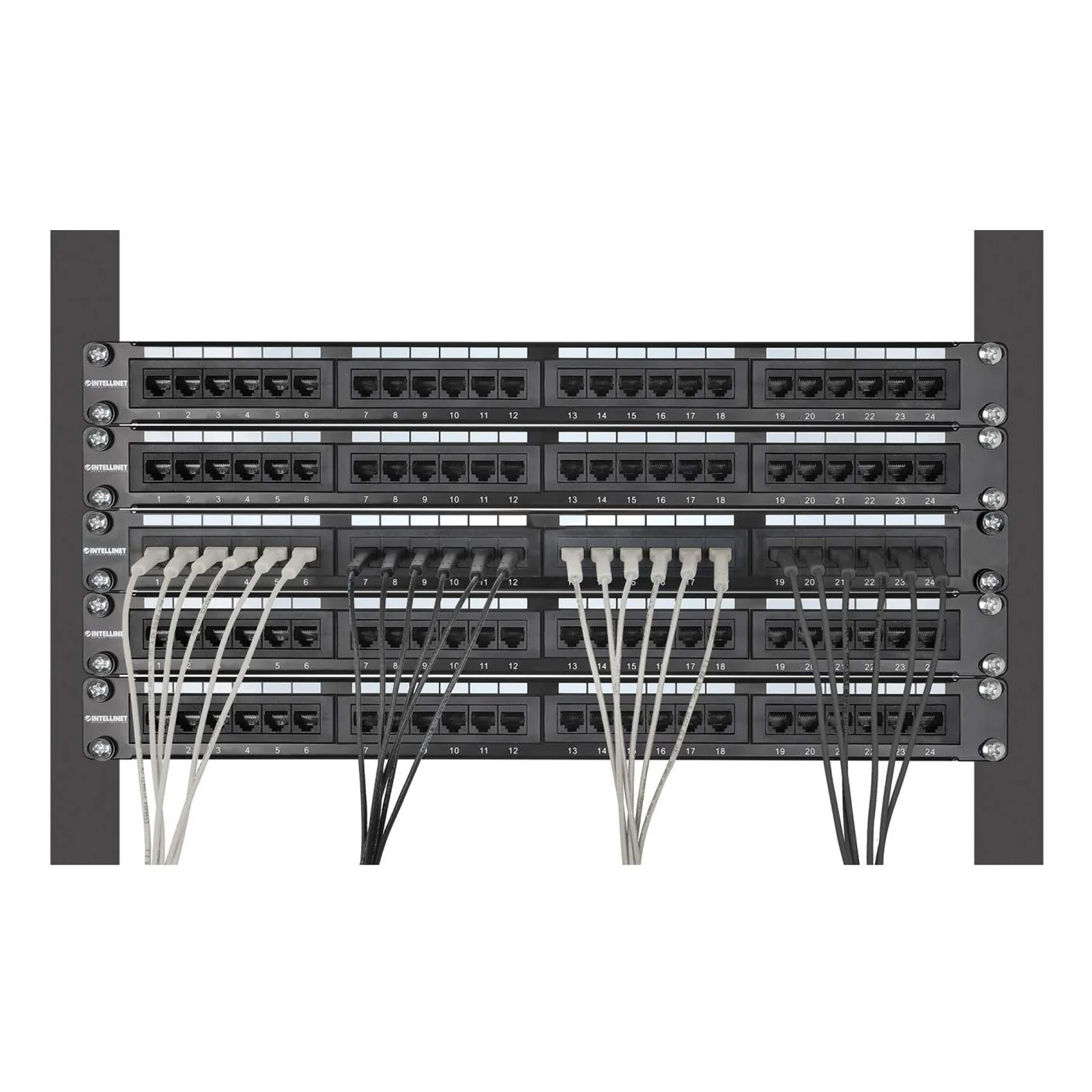 Intellinet 745147 câble de réseau Gris 1,5 m Cat6a F/FTP (FFTP)
