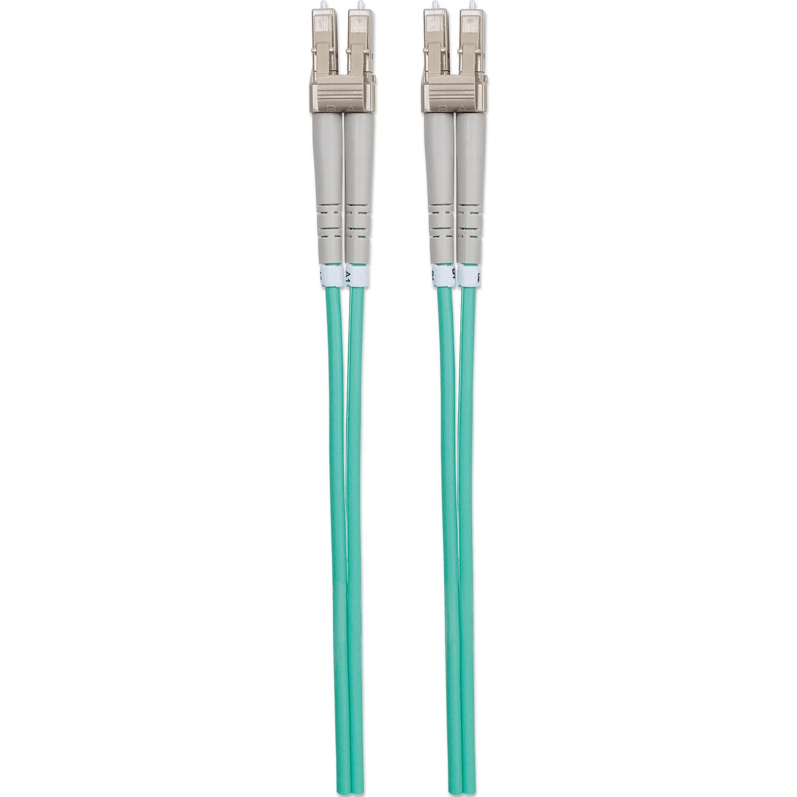 Intellinet 750080 câble InfiniBand et à fibres optiques 5 m LC Couleur aqua