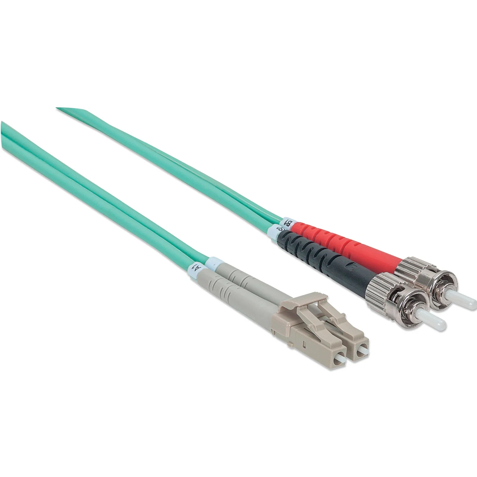 Intellinet 751001 câble InfiniBand et à fibres optiques 2 m ST LC Couleur aqua