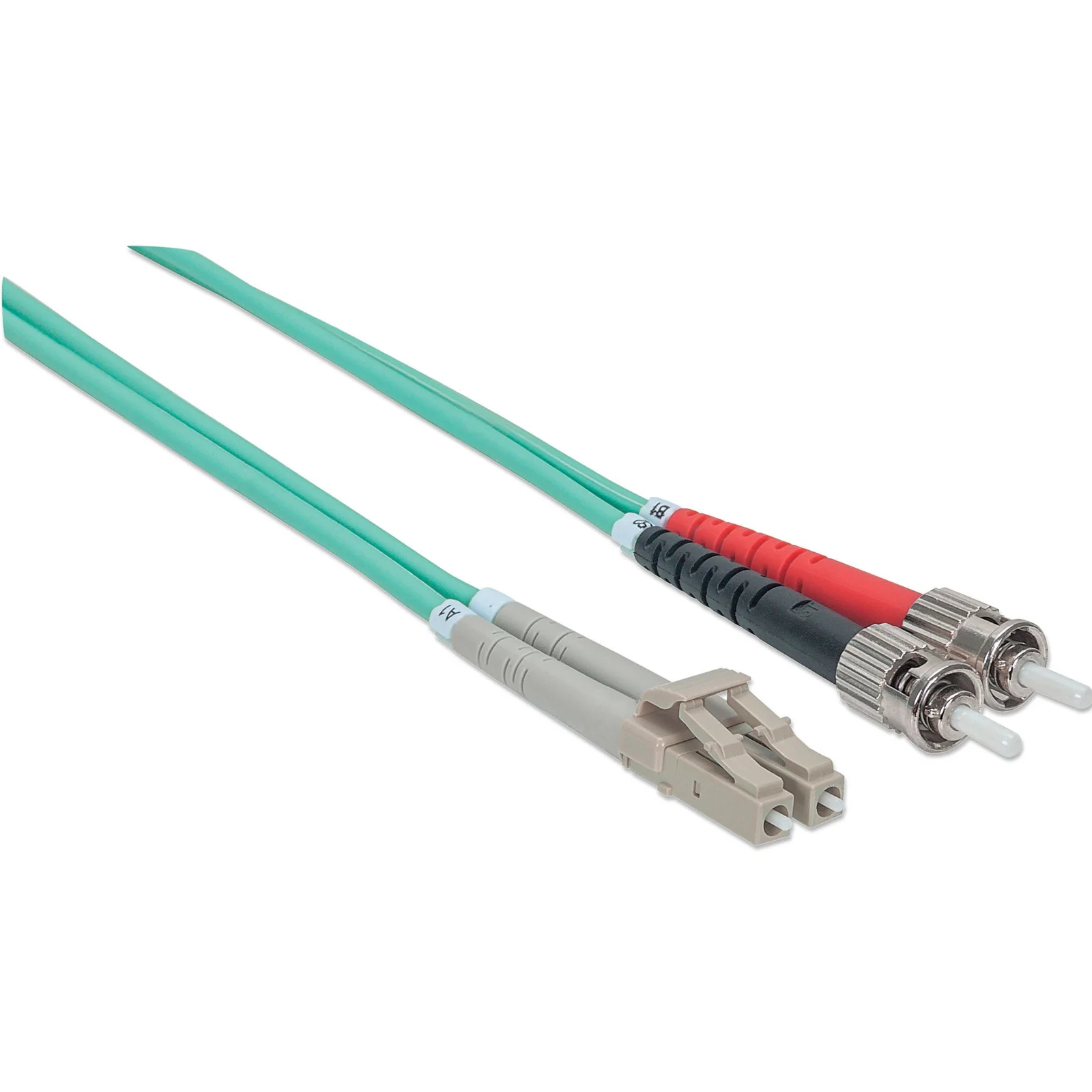 Intellinet 751117 câble InfiniBand et à fibres optiques 1 m ST LC Couleur aqua