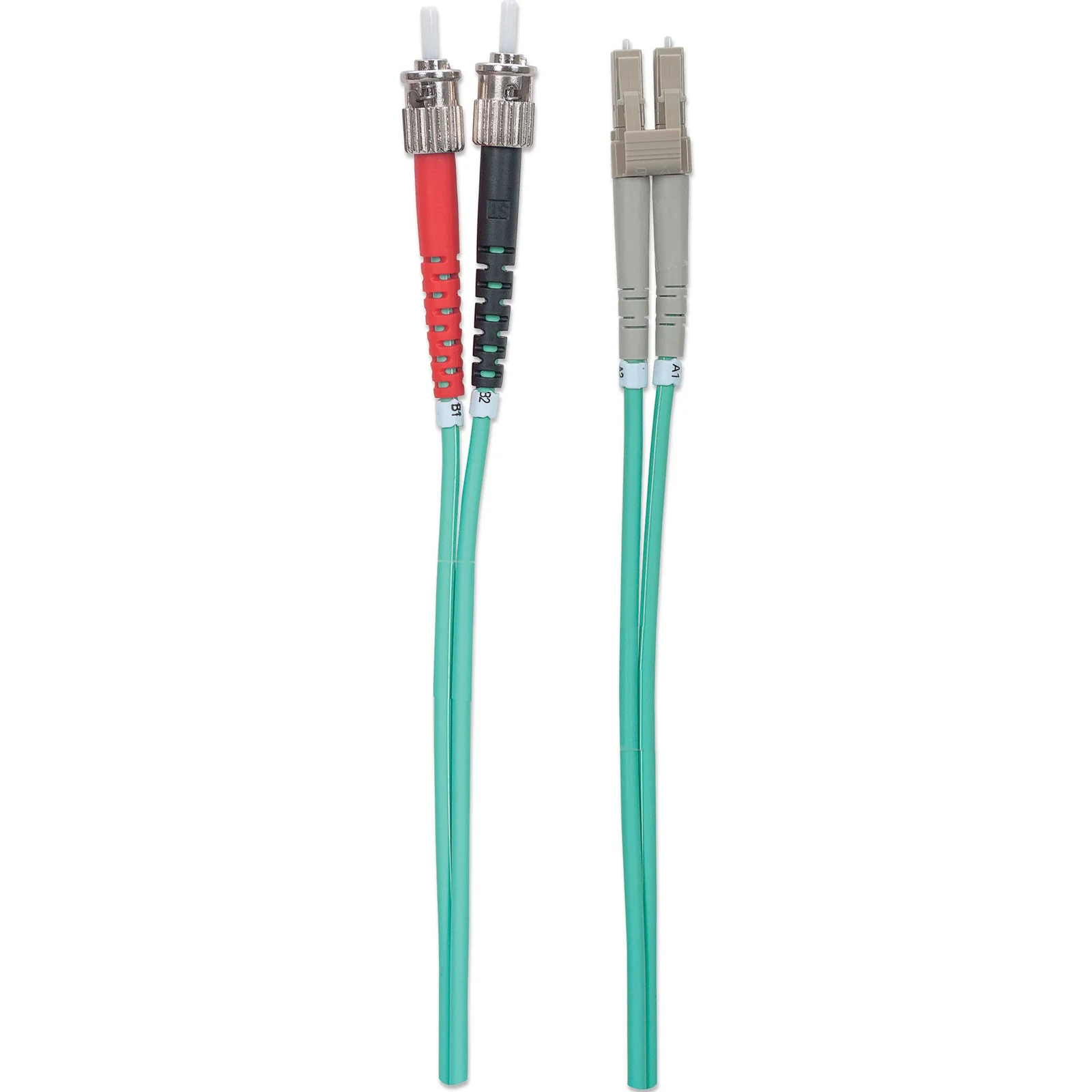Intellinet 751131 câble InfiniBand et à fibres optiques 5 m ST LC Couleur aqua